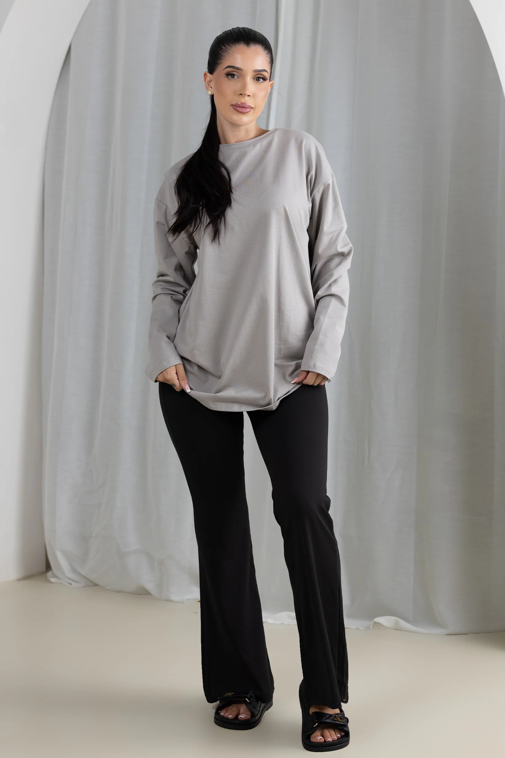 Modelle/Move Long Sleeve Oversizes Tee - Image 2