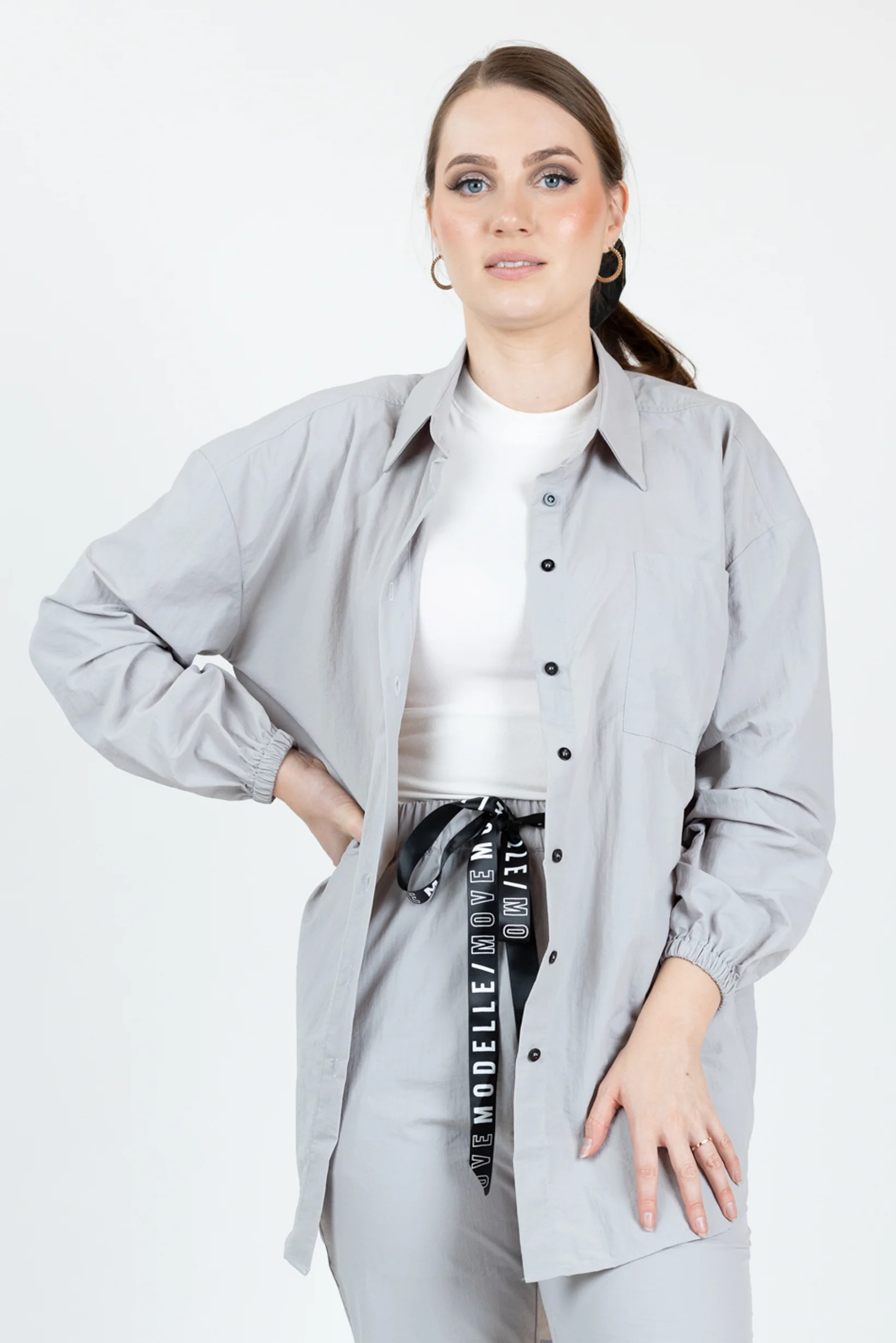 Modelle/Move Parachute Button Shirt - Image 3