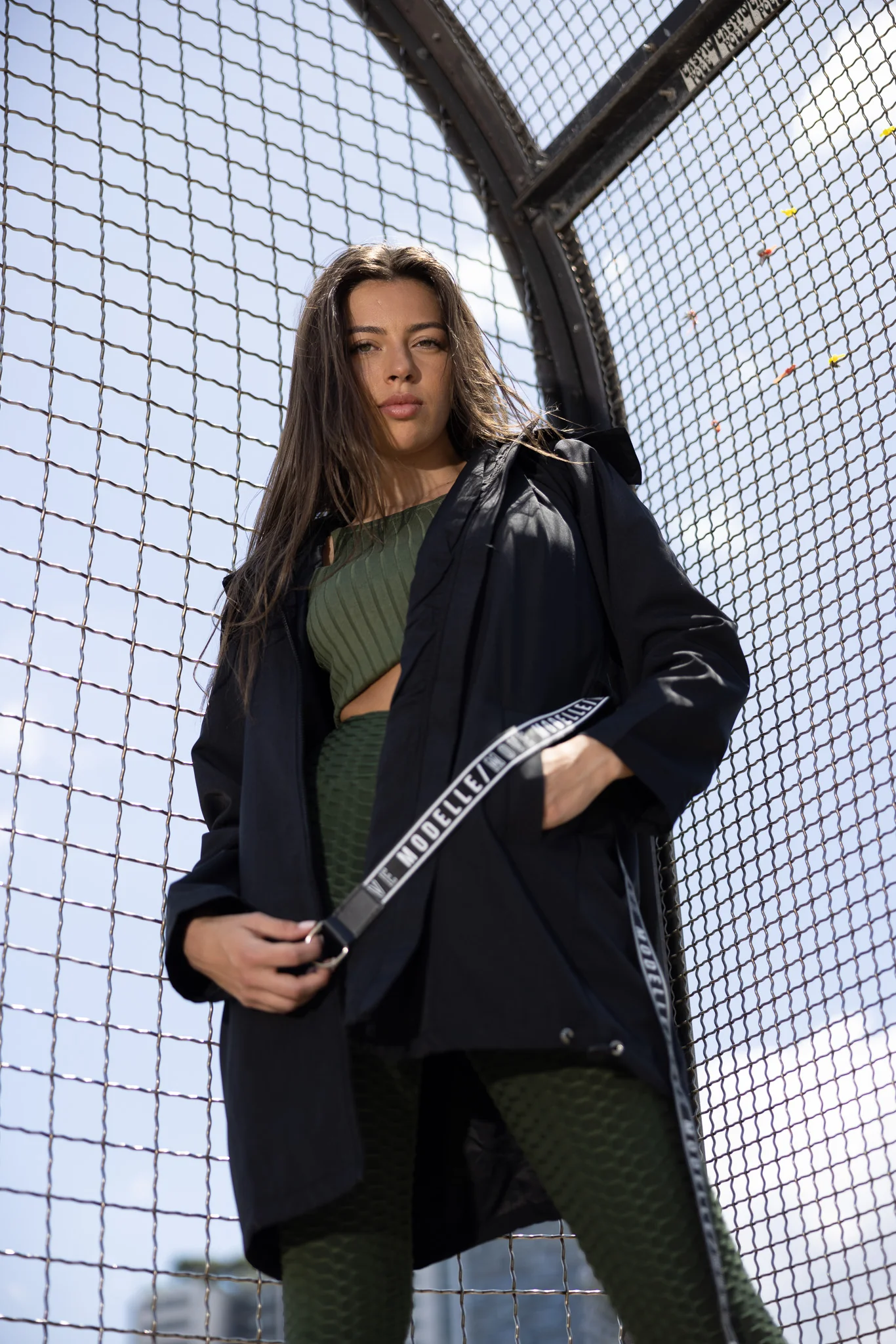Modelle/Move Tie Windbreaker Jacket - Image 12