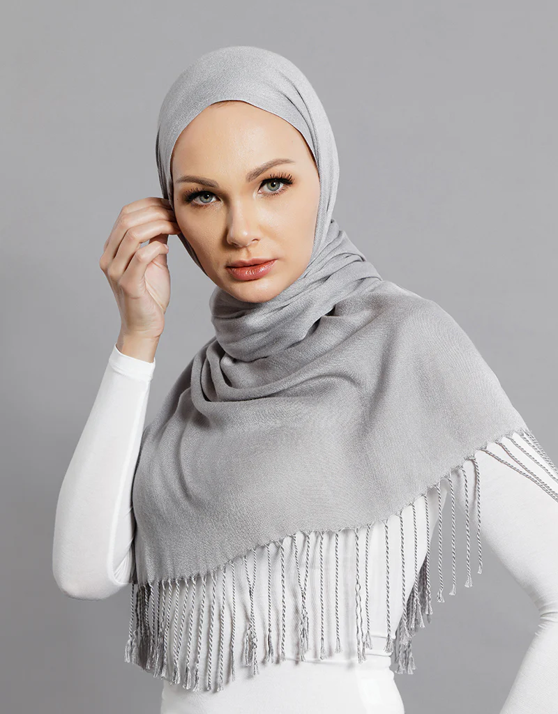 Modelle Twisted Scarves - Shades of Grey - Image 9