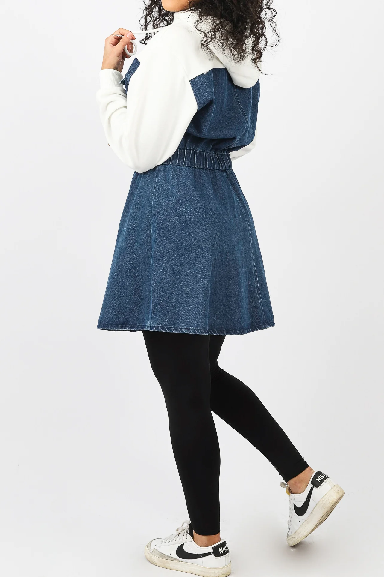 Neena Track Denim Top - Image 5