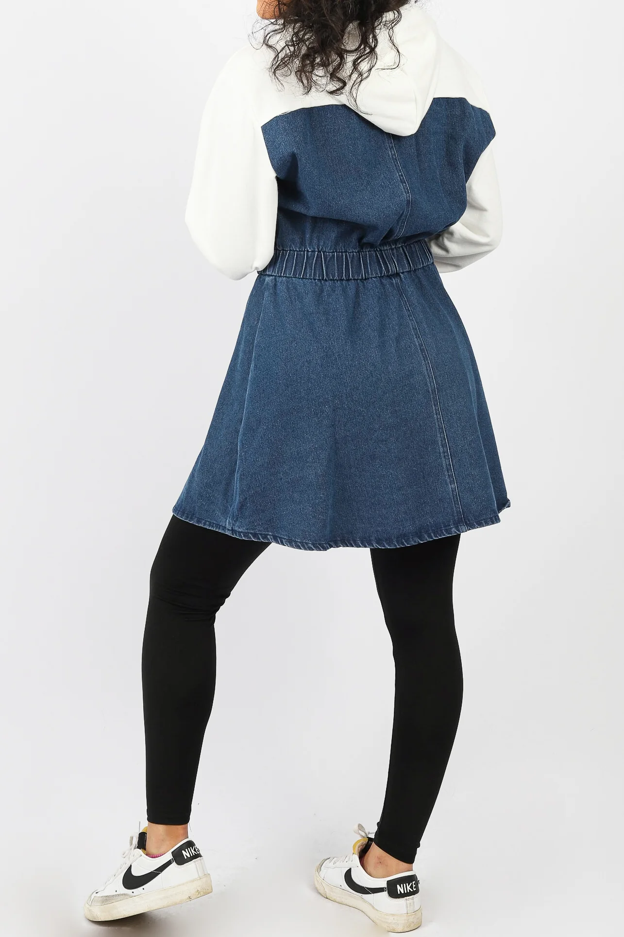 Neena Track Denim Top - Image 6