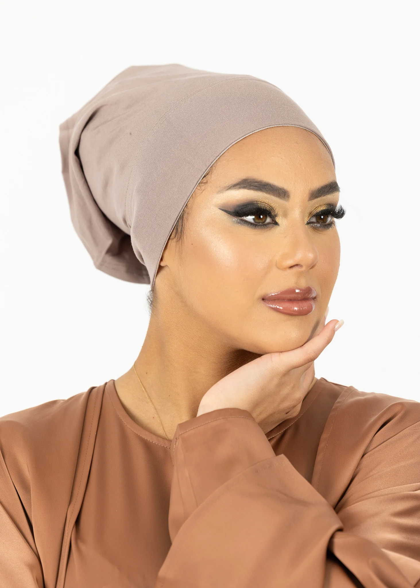 Non Slip Open Cap - Shades of Nude - Image 3
