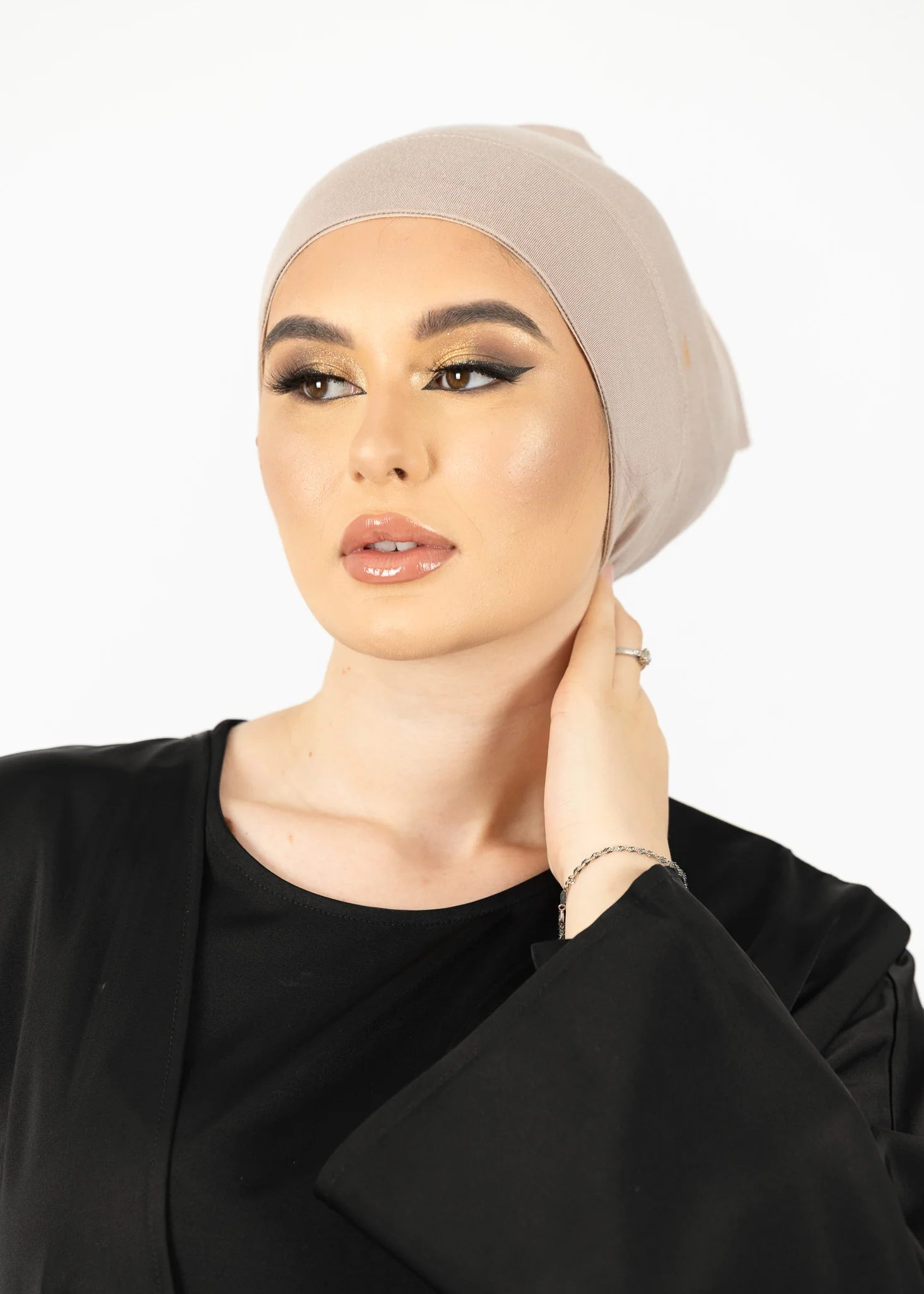 Non Slip Open Cap - Shades of Nude - Image 4