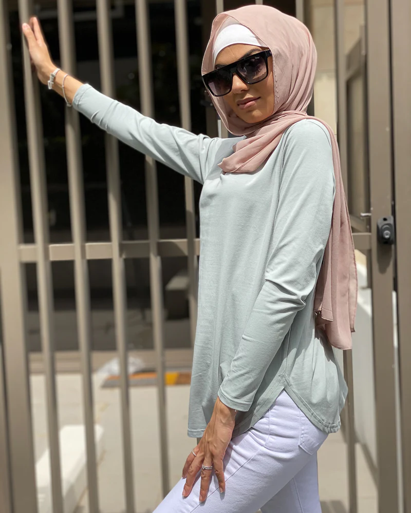 Nuha Cotton Loop Top - Light Shades - Image 12
