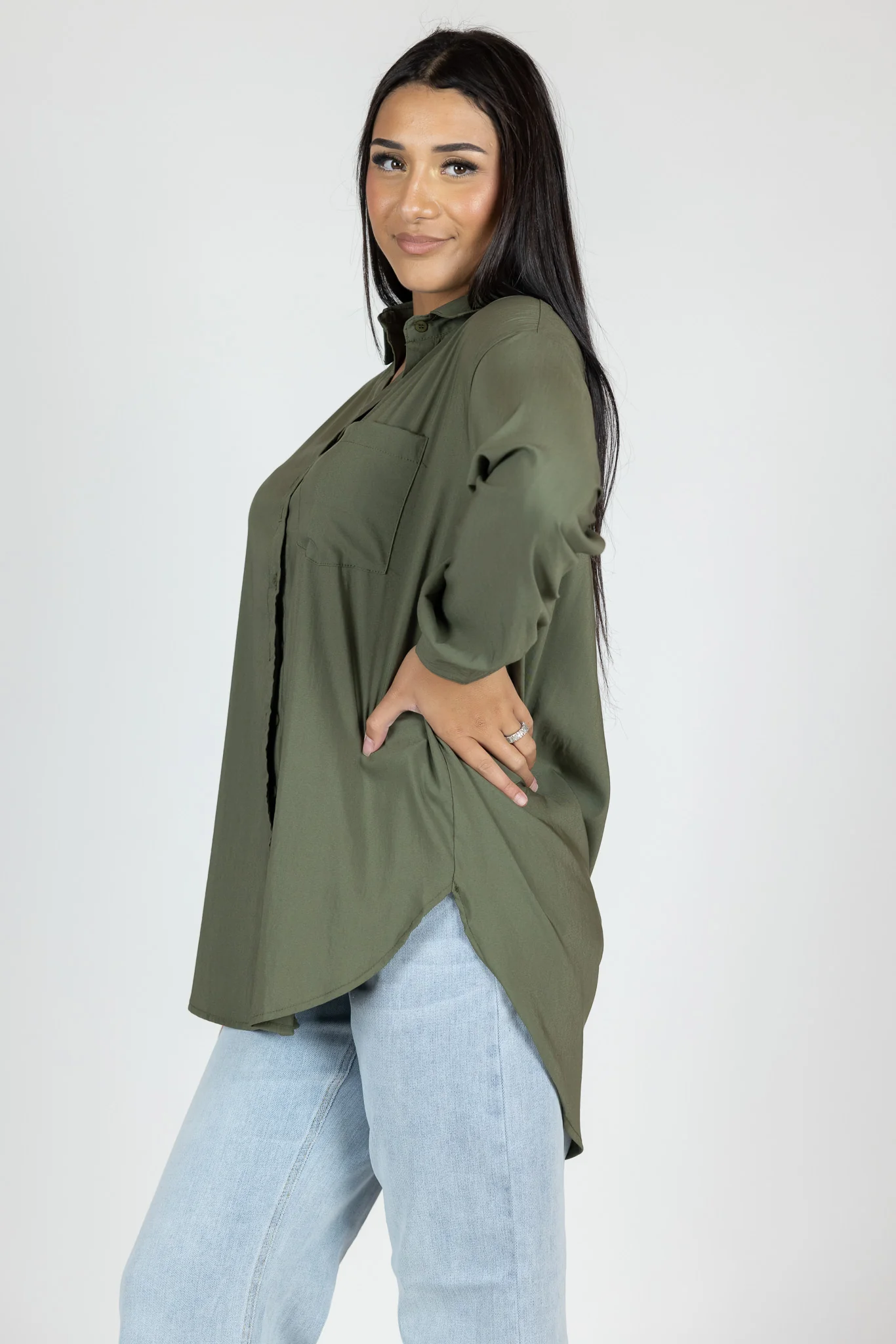 Nyra Button Blouse - Image 24