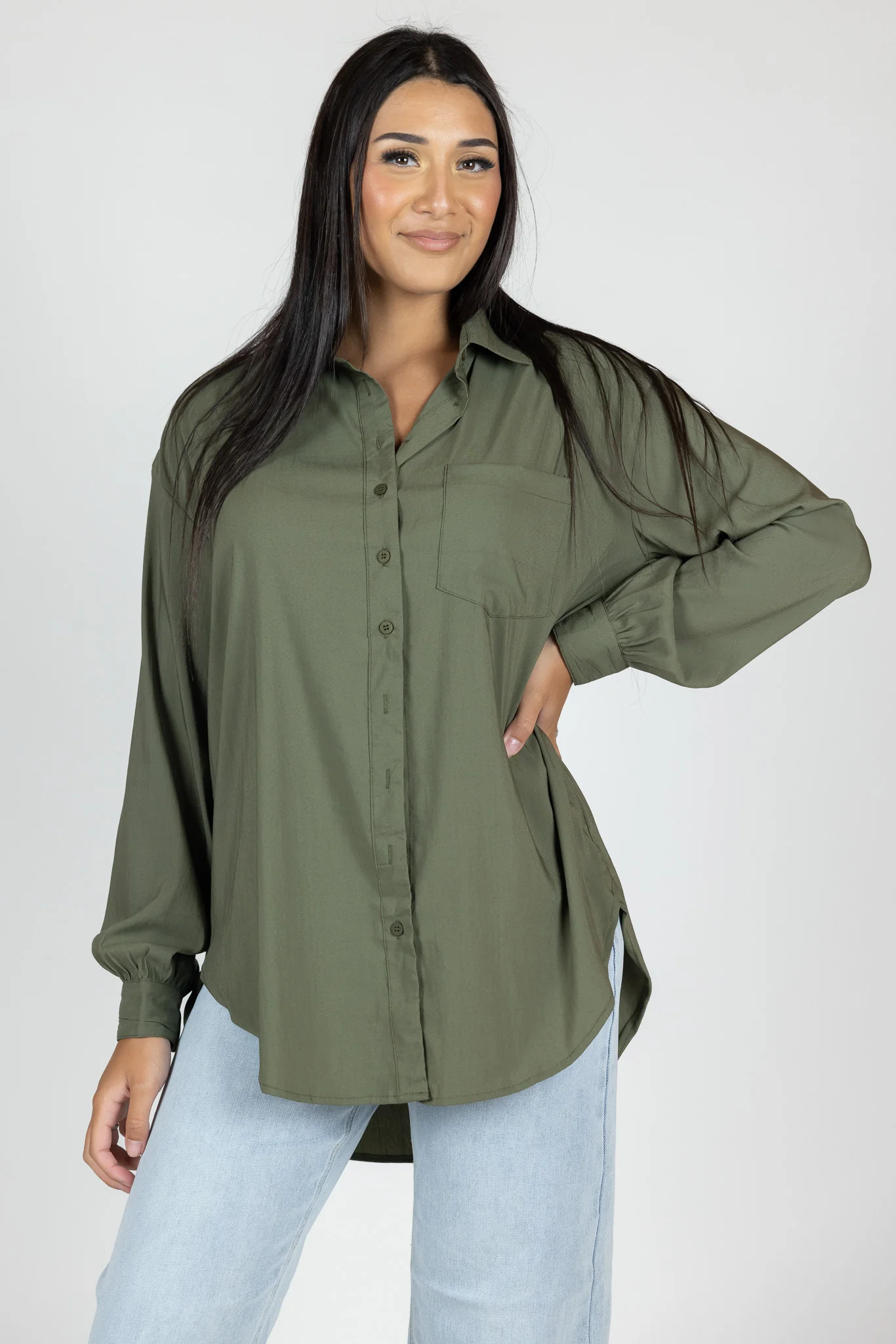 Nyra Button Blouse - Image 27