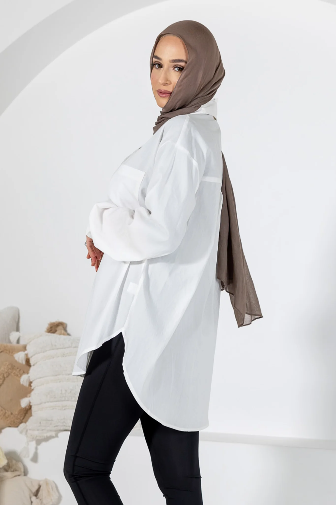 Nyra Button Blouse - Image 3