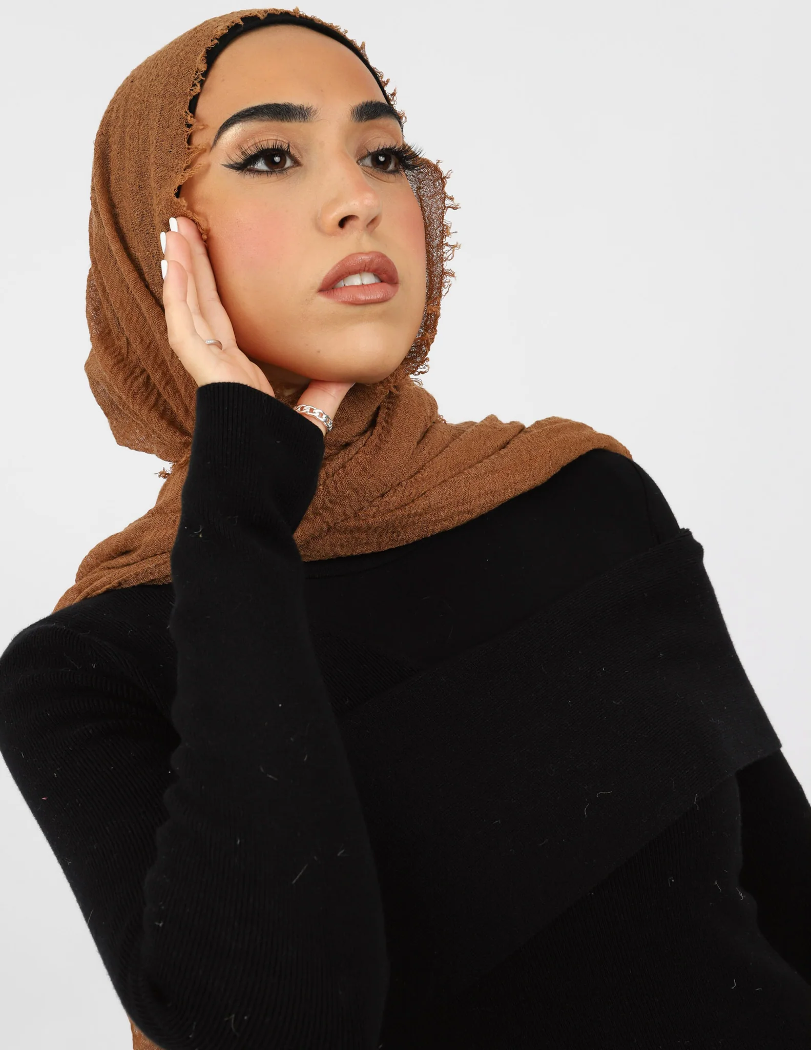 Off Shoulder Knit Dress - Image 5