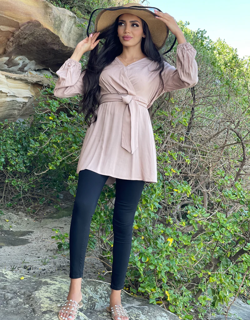 Olethea Wrap Top - Image 8