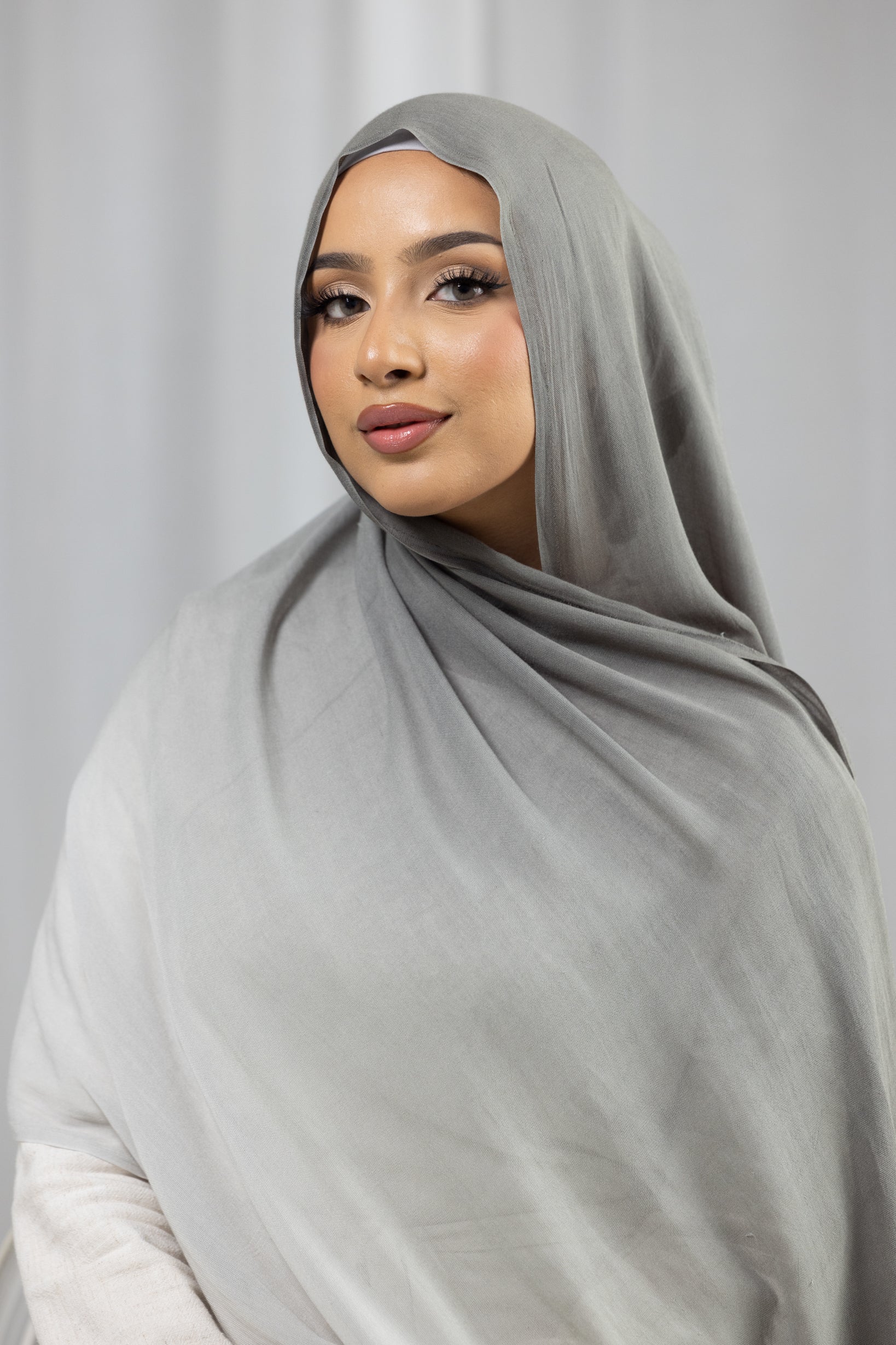 Ombre Modal Shawl - Shades of Green - Image 16