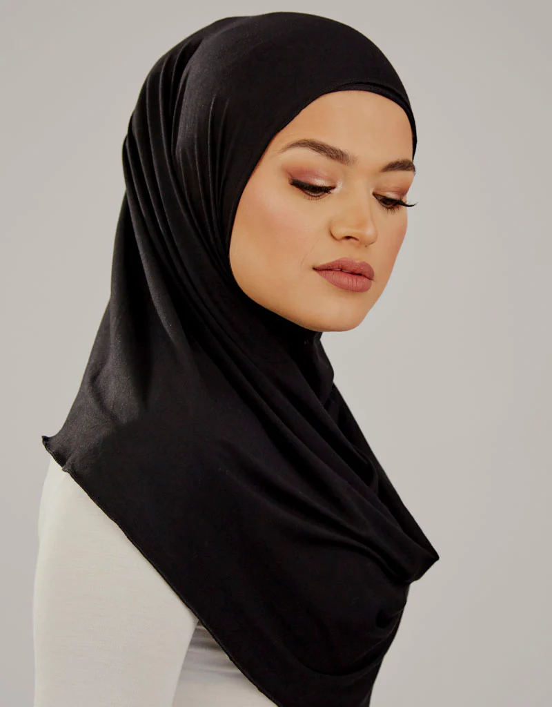 One Piece Jersey Scarf - Dark Shades - Image 3