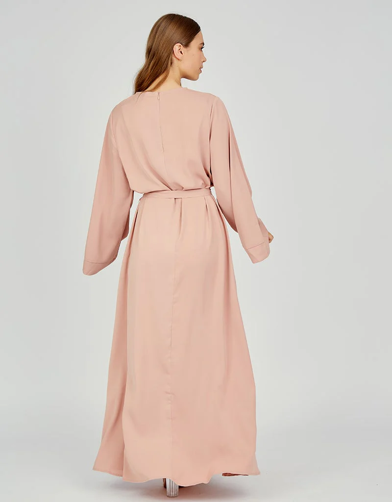 Open Sleeve Abaya - Shades of Pink - Image 13
