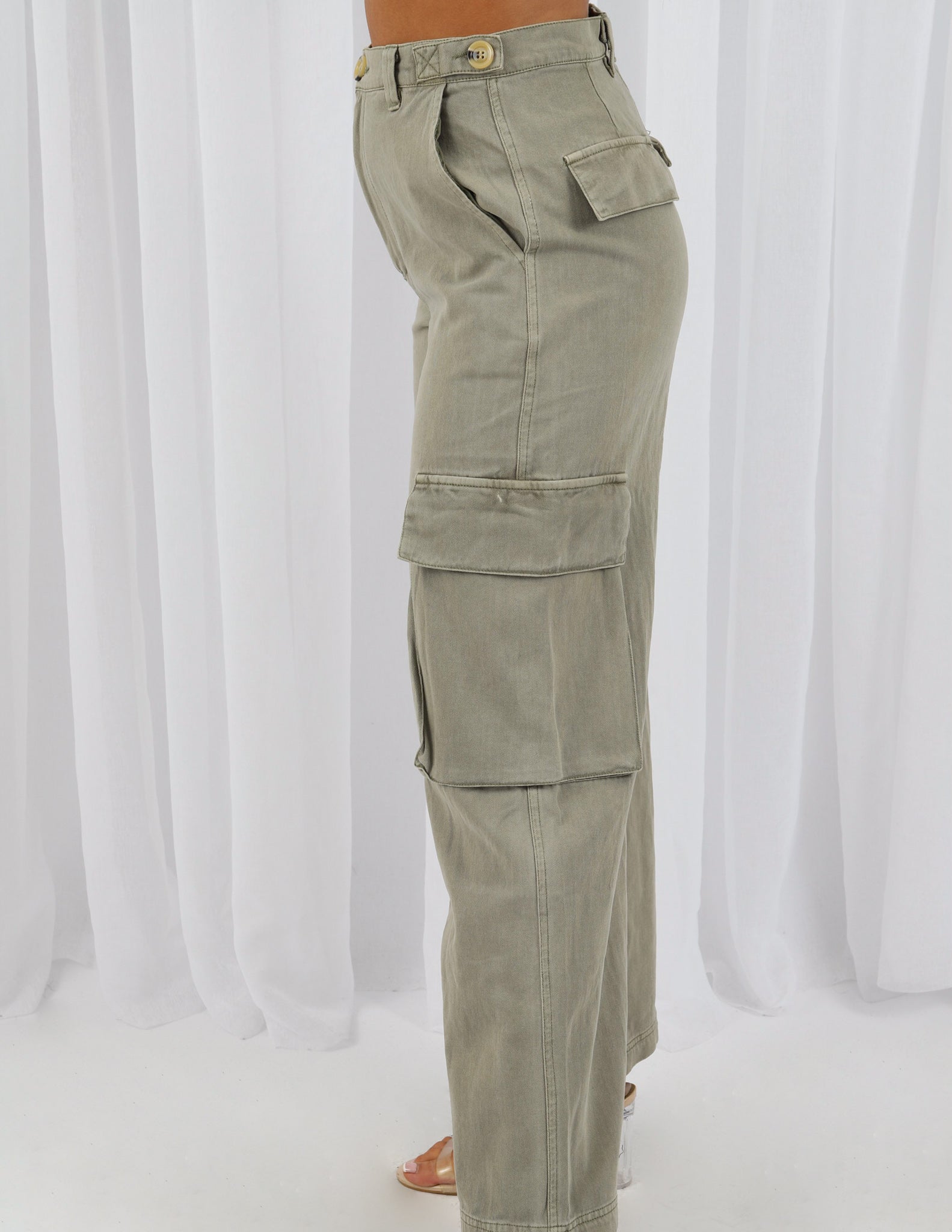 Paper Bag Cargo Pants - Image 11