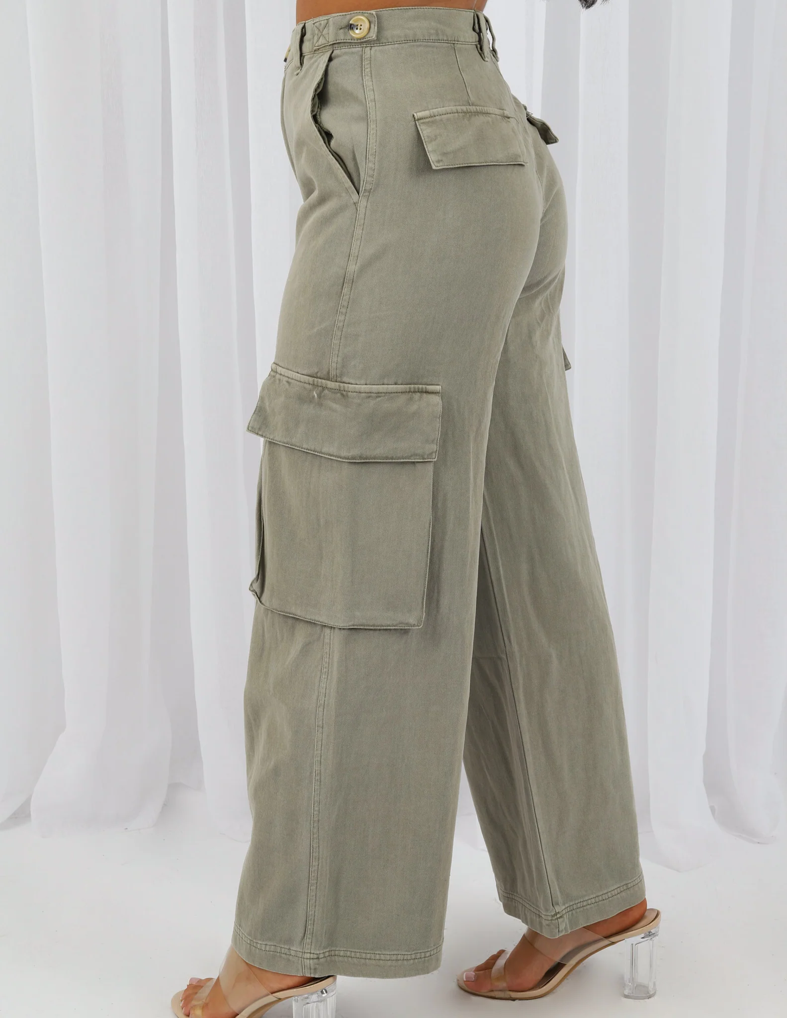 Paper Bag Cargo Pants - Image 12