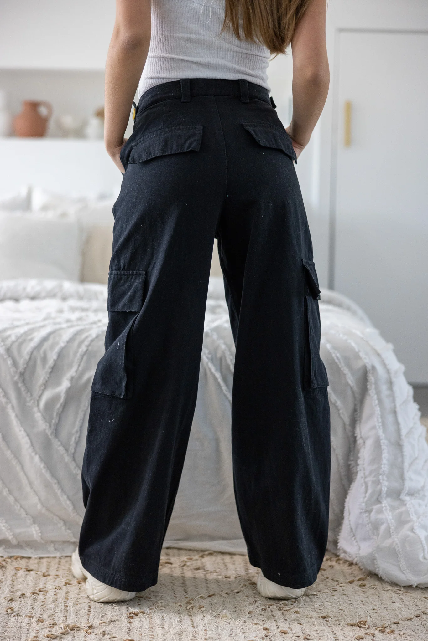 Paper Bag Cargo Pants - Image 16