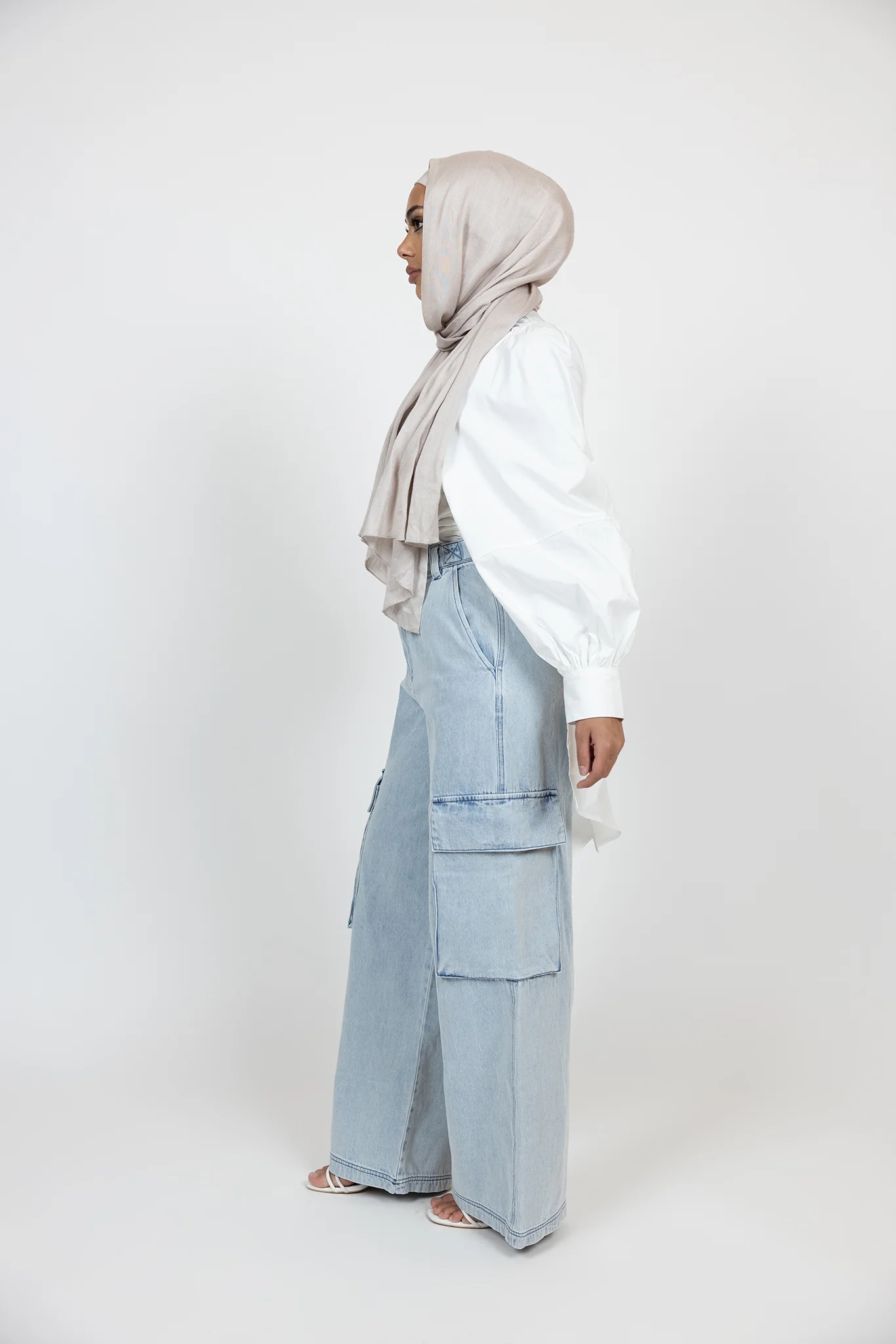 Paper Bag Cargo Pants - Image 2