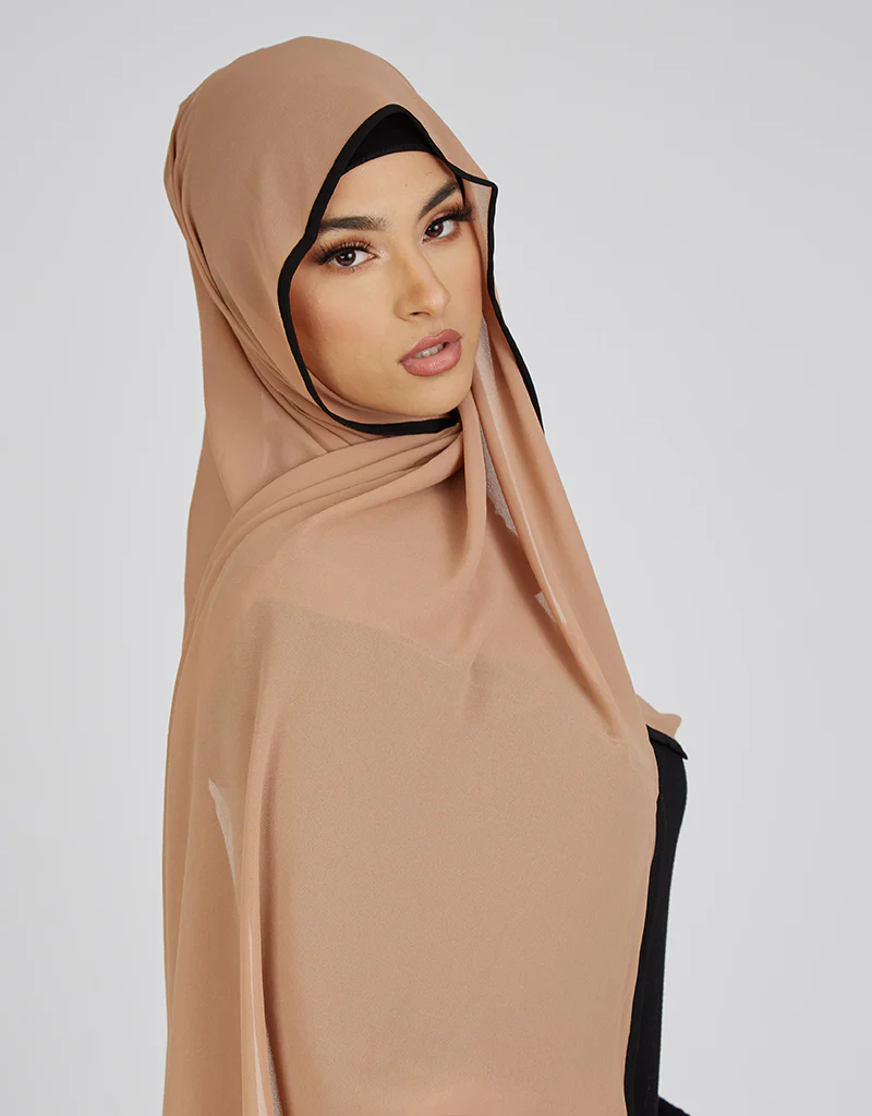 Piping Scarf - Shades of Nude - Image 12
