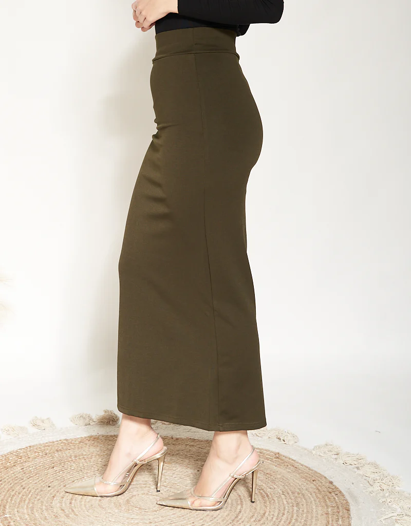 Plain Pencil Skirt - Image 8
