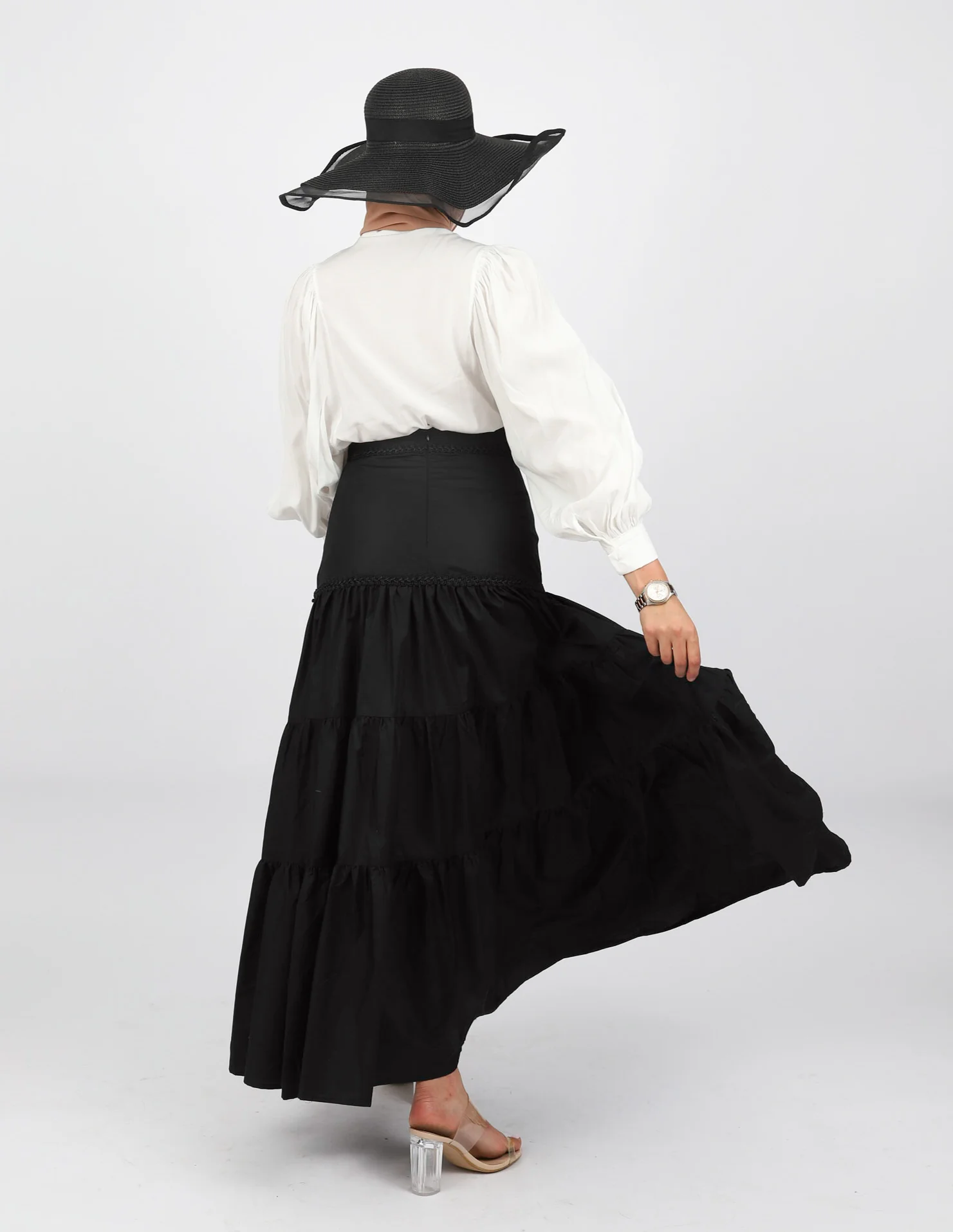 Platinum Tiered Skirt - Image 10