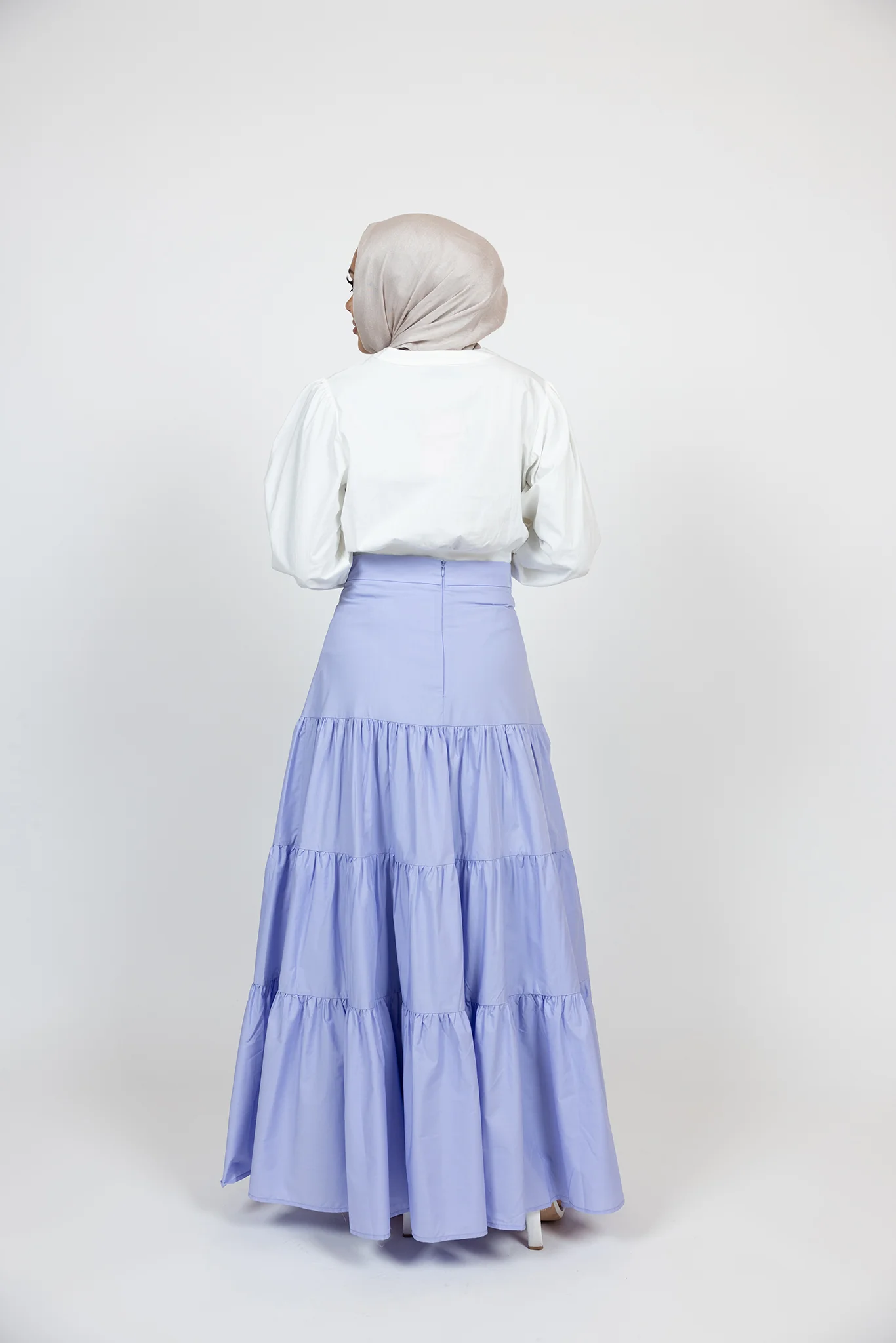 Platinum Tiered Skirt - Image 3