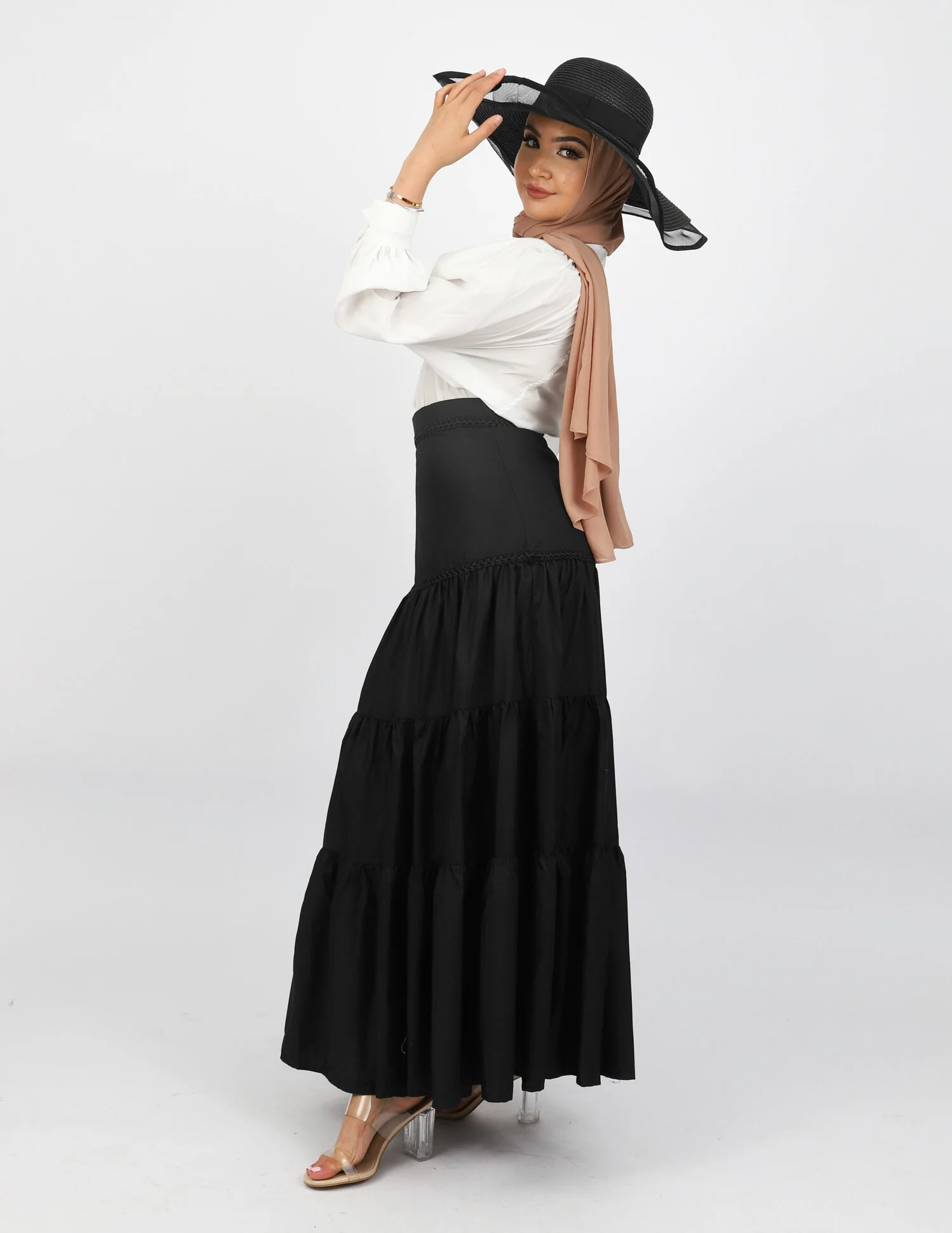 Platinum Tiered Skirt - Image 7