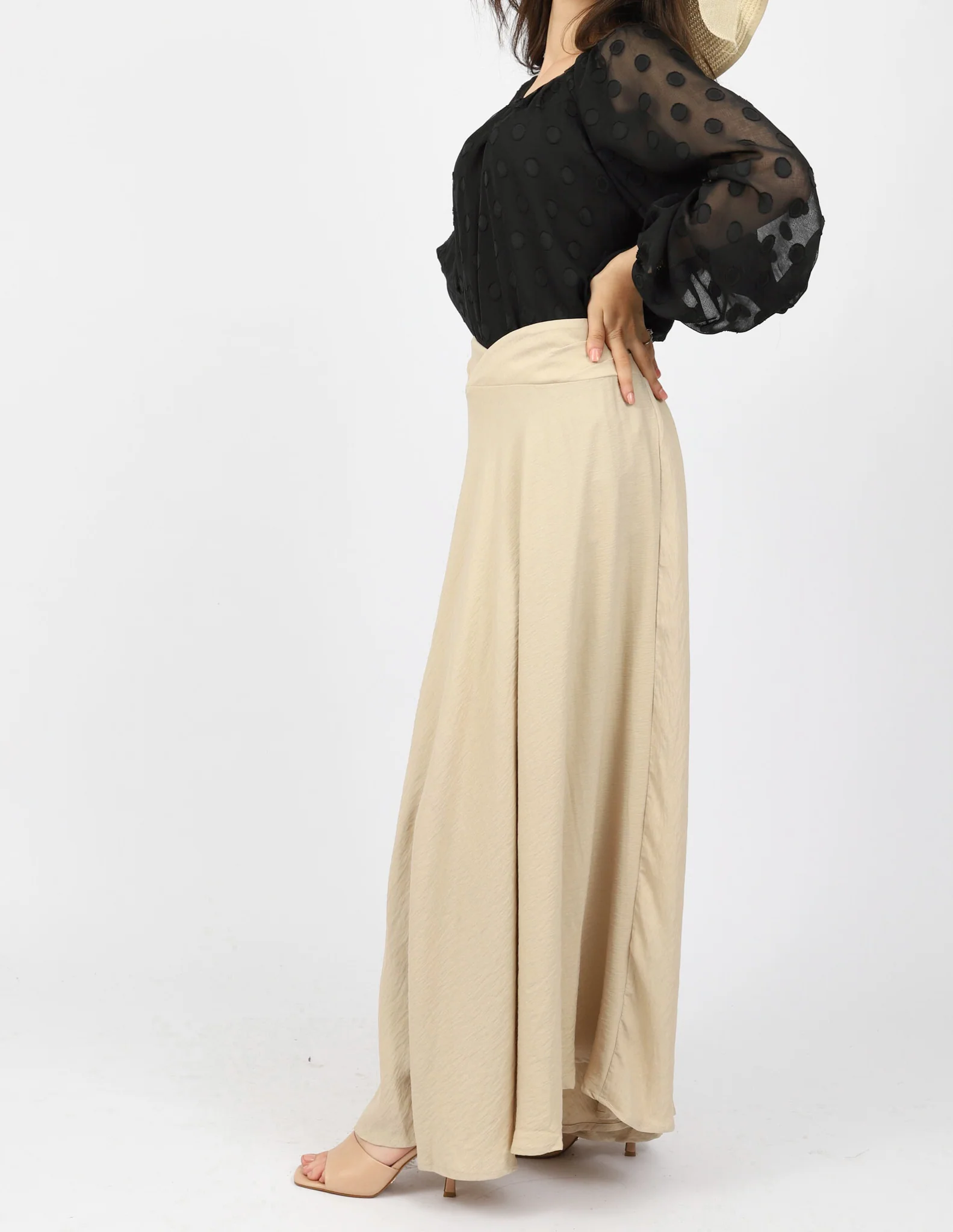 Pleat Waist Skirt - Image 3