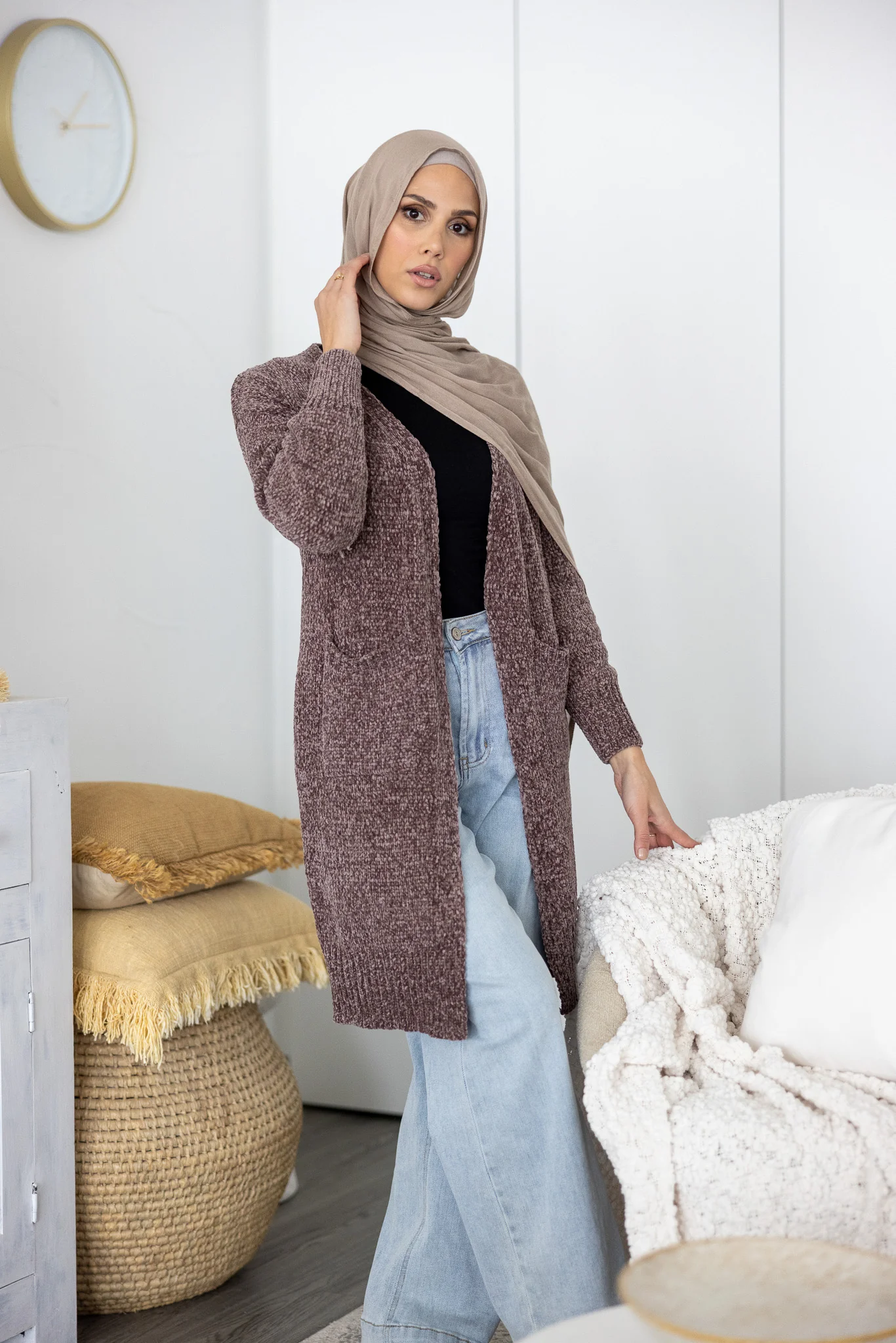 Plush Pocket Cardigan - Image 14