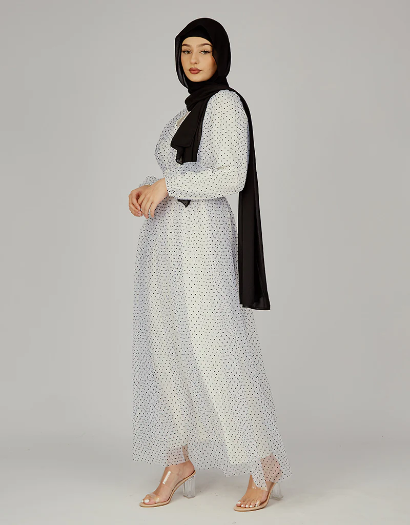 Polka Dot Tulle Dress - Image 7