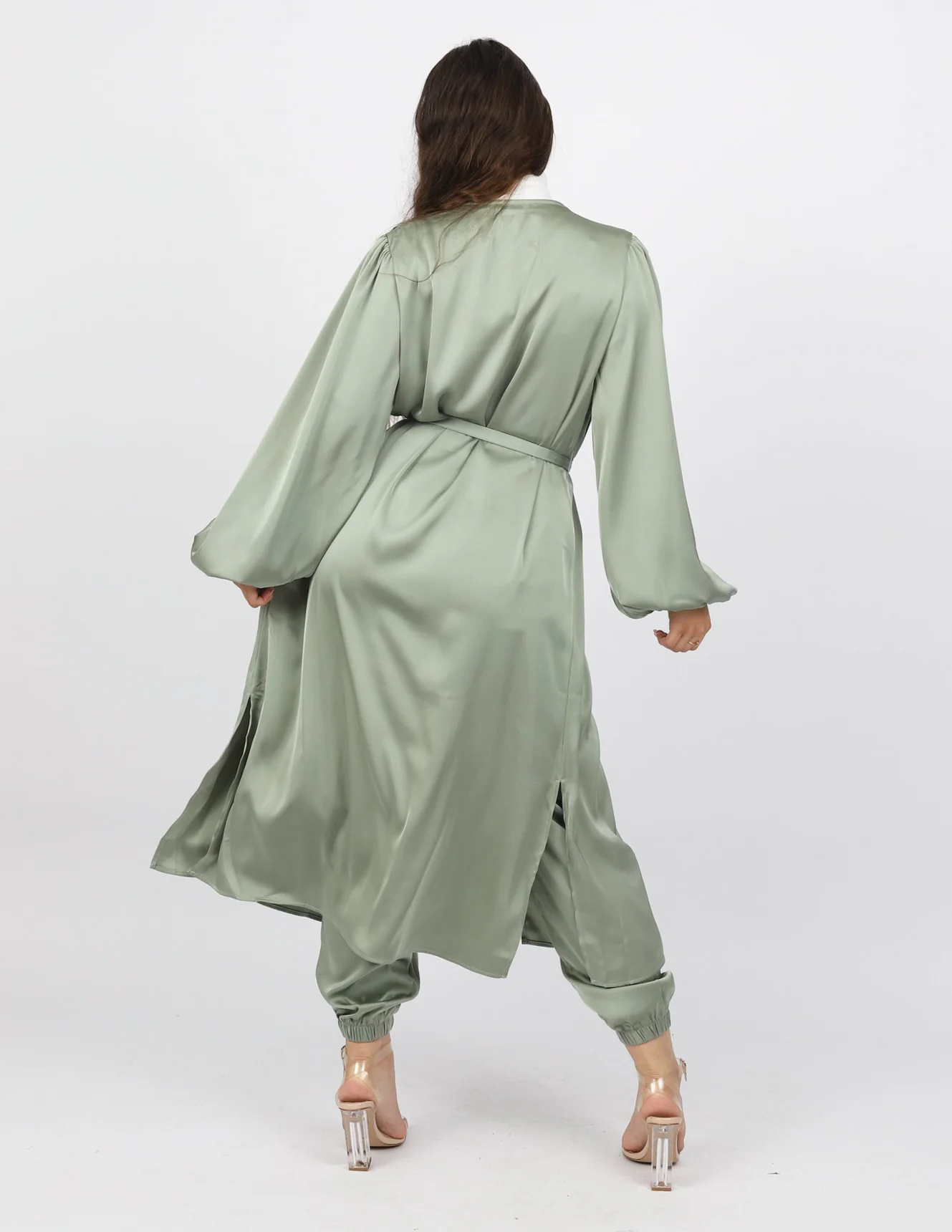 Porsha Satin Cardigan - Image 12