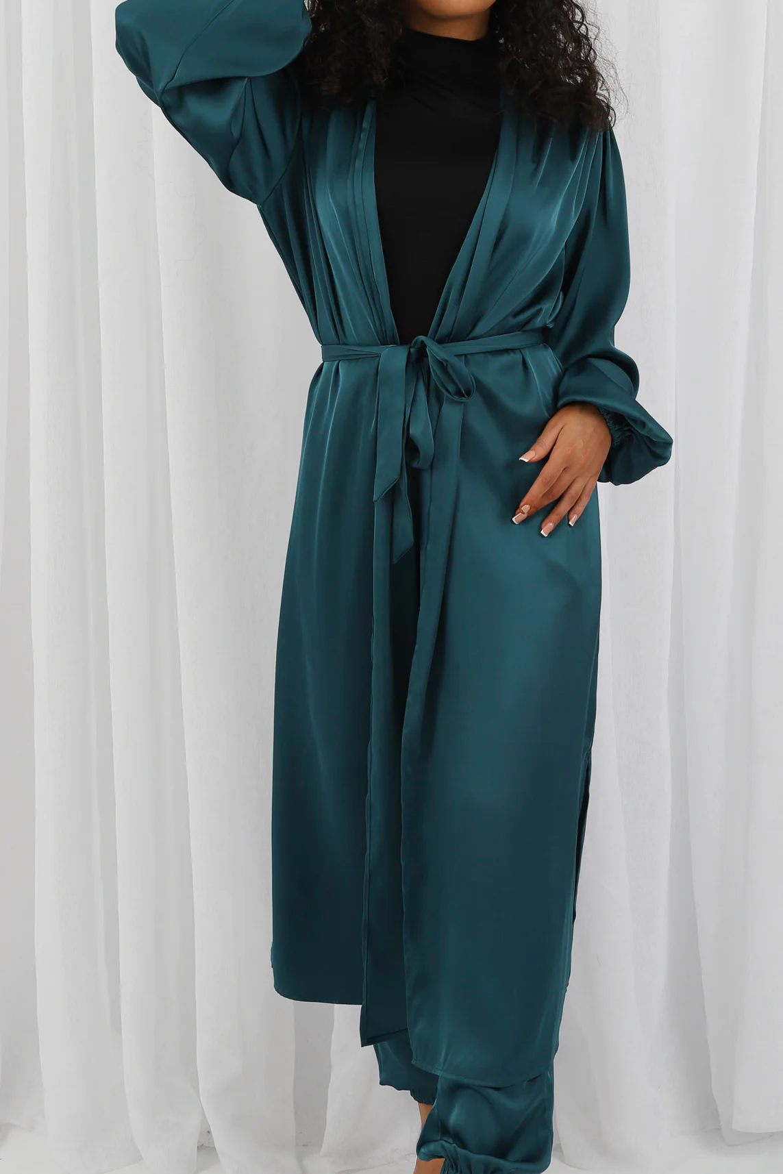 Porsha Satin Cardigan - Image 20