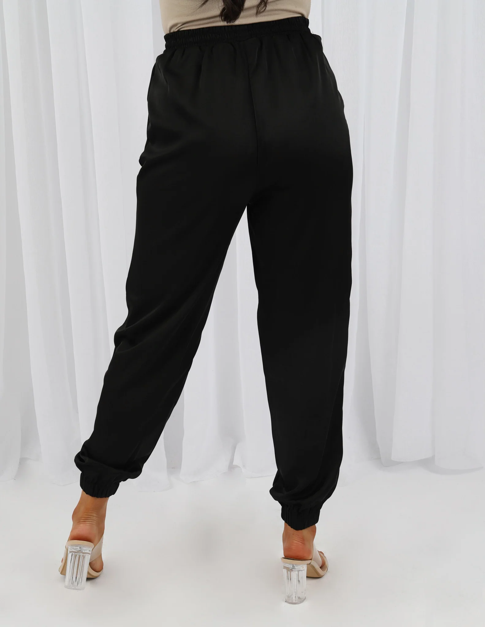 Porsha Satin Chino Pants - Image 14