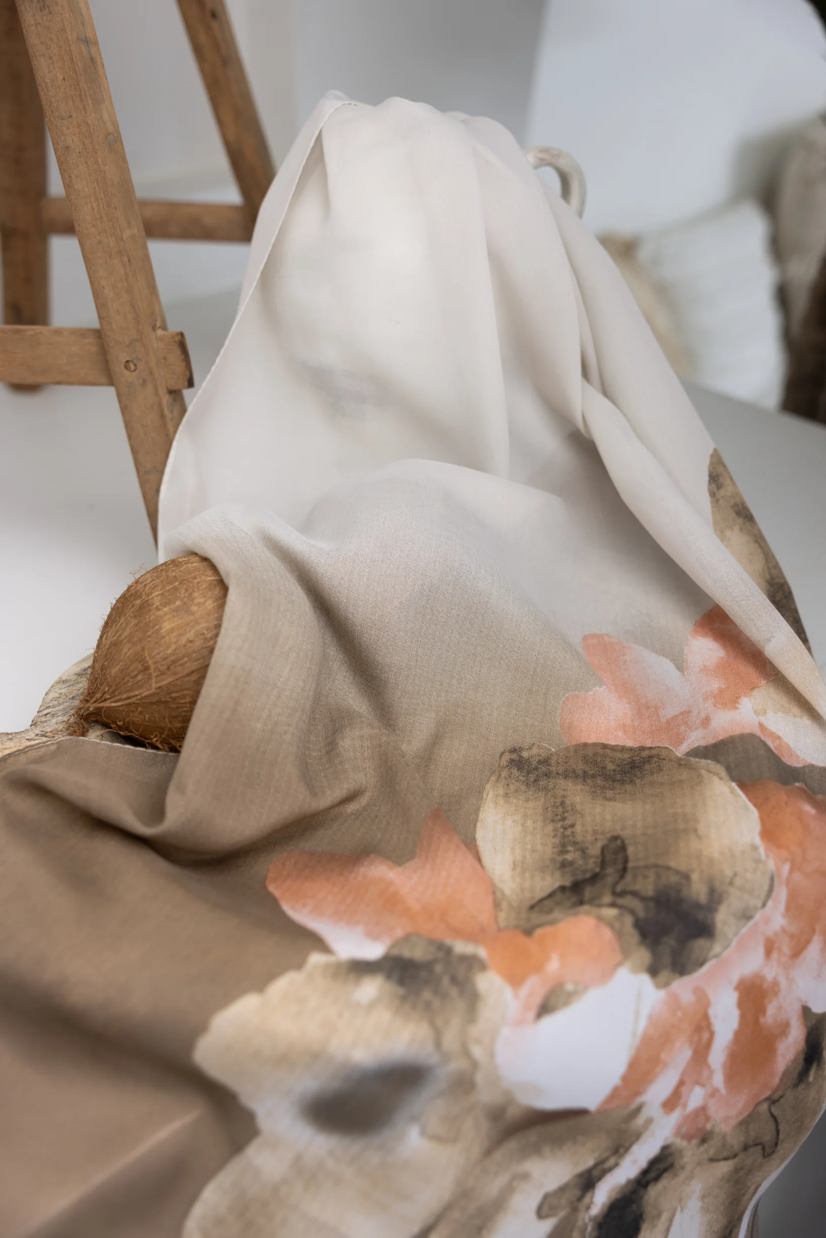 Posey Printed Shawl - Image 6