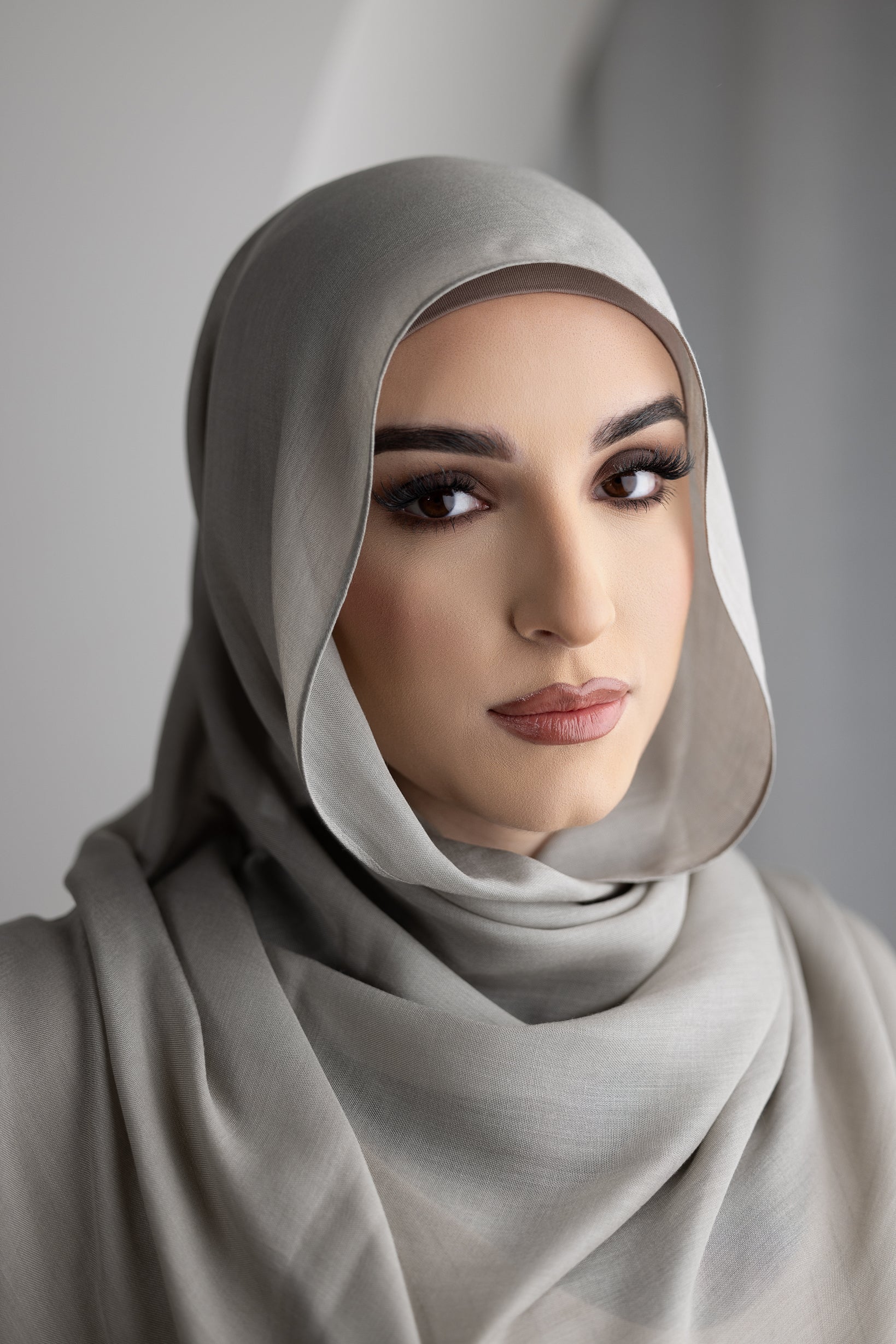 Premium Modal Shawl - Shades of Dark Nude - Image 4
