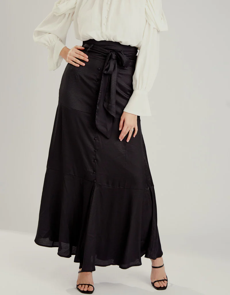 Pristine Button Skirt - Image 3