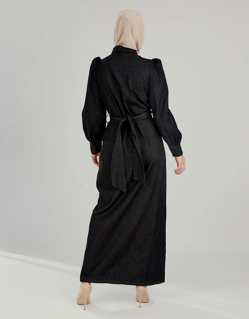 Pristine Denim Dress - Image 11