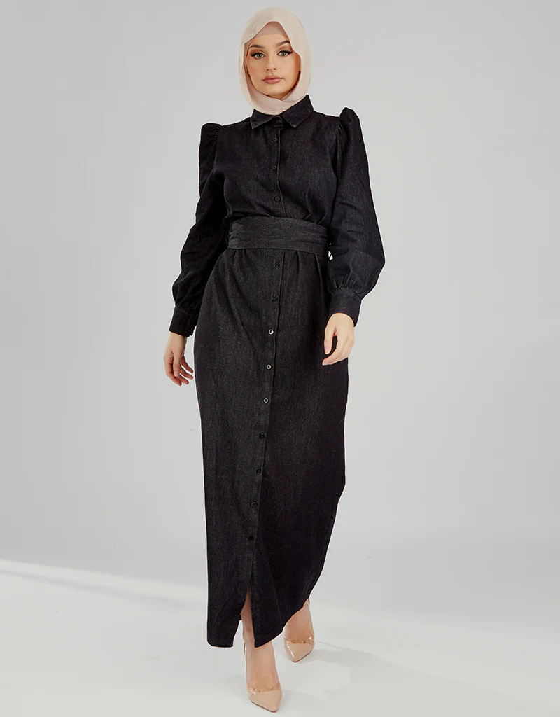 Pristine Denim Dress - Image 8