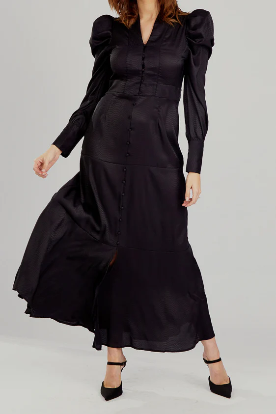 Pristine Puff Sleeve Dress - Image 3