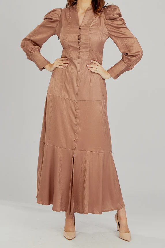 Pristine Puff Sleeve Dress - Image 6