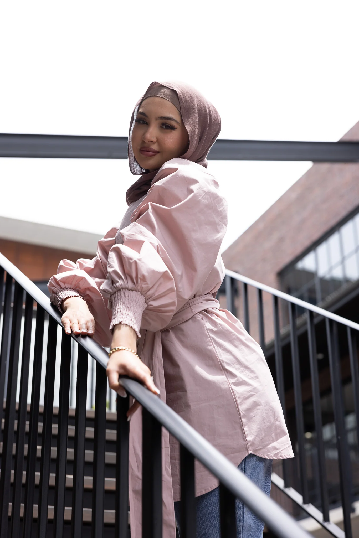 Pristine Tie Loop Blouse - Image 19