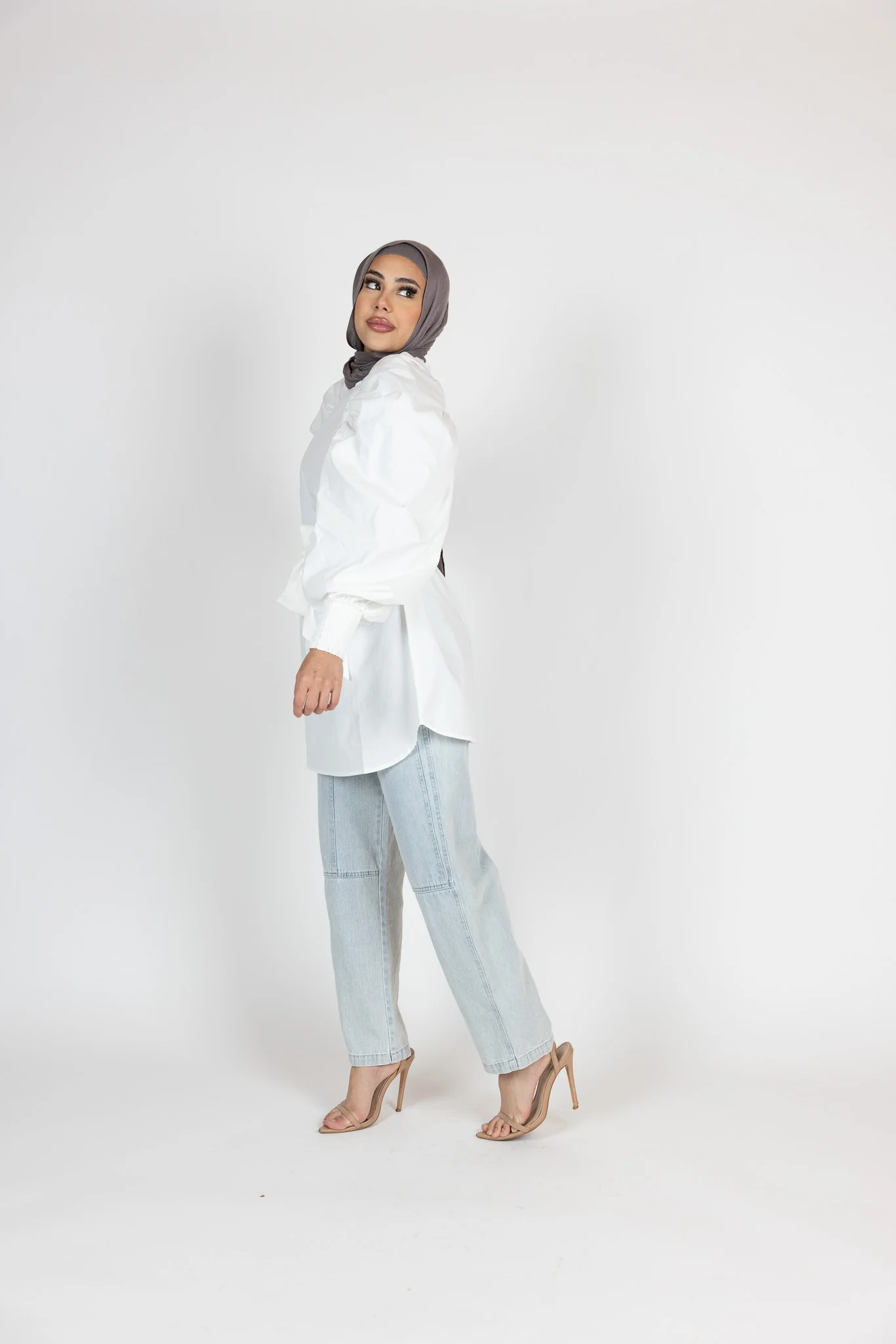 Pristine Tie Loop Blouse - Image 5