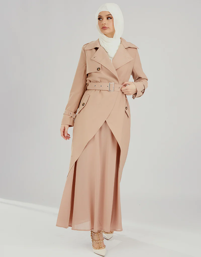 Pristine Trench Dress - Image 3
