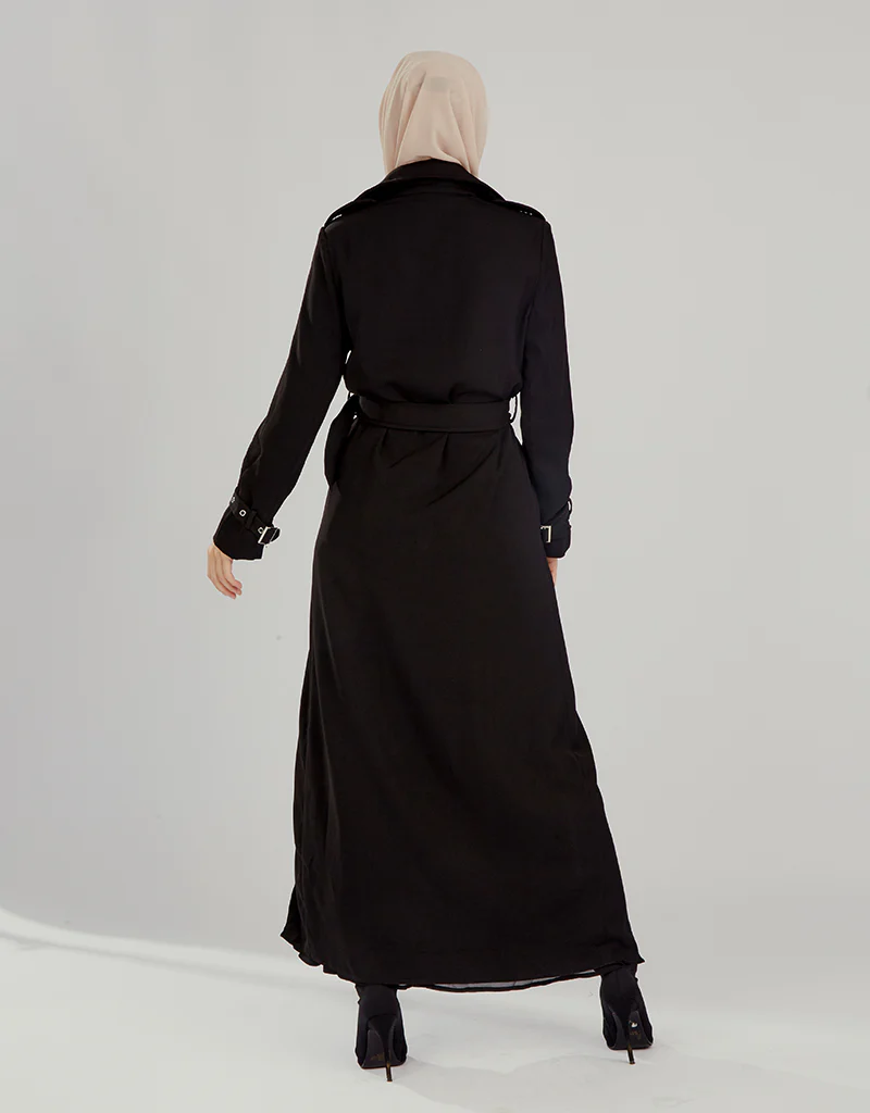 Pristine Trench Dress - Image 9