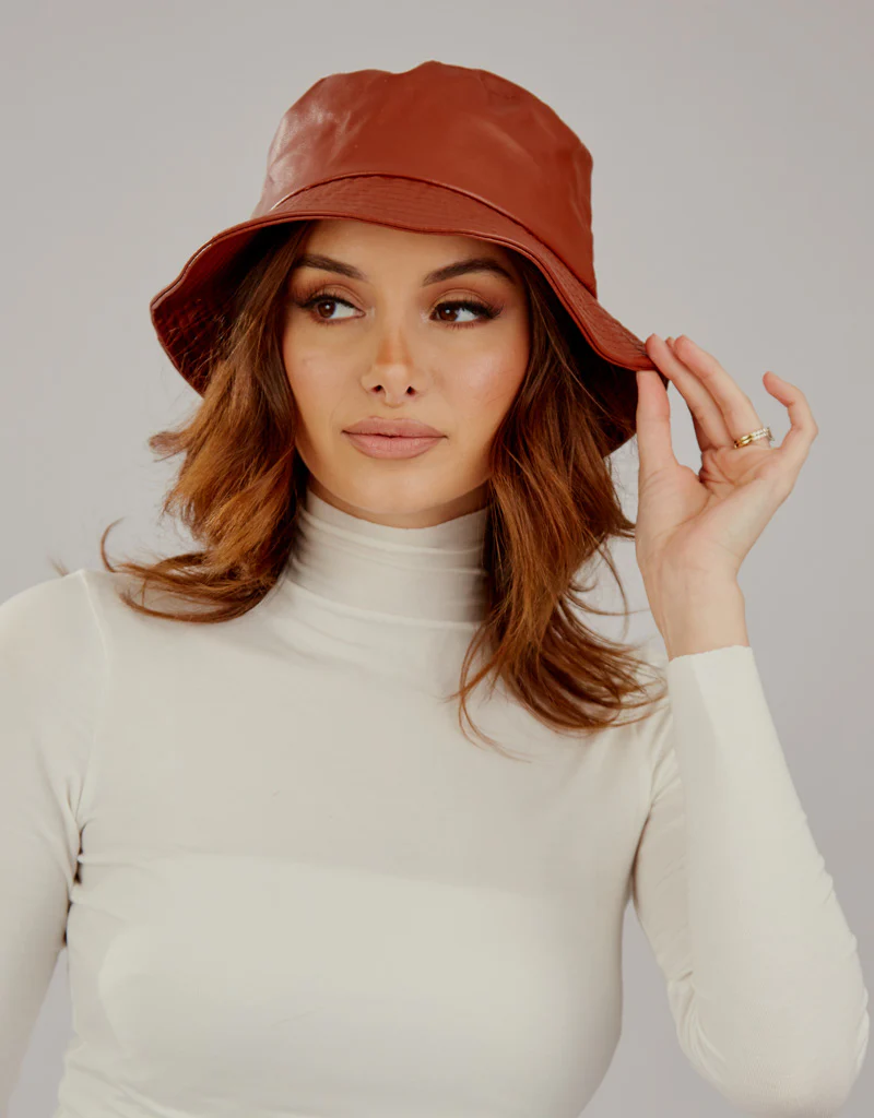 PU Bucket Hat - Image 4