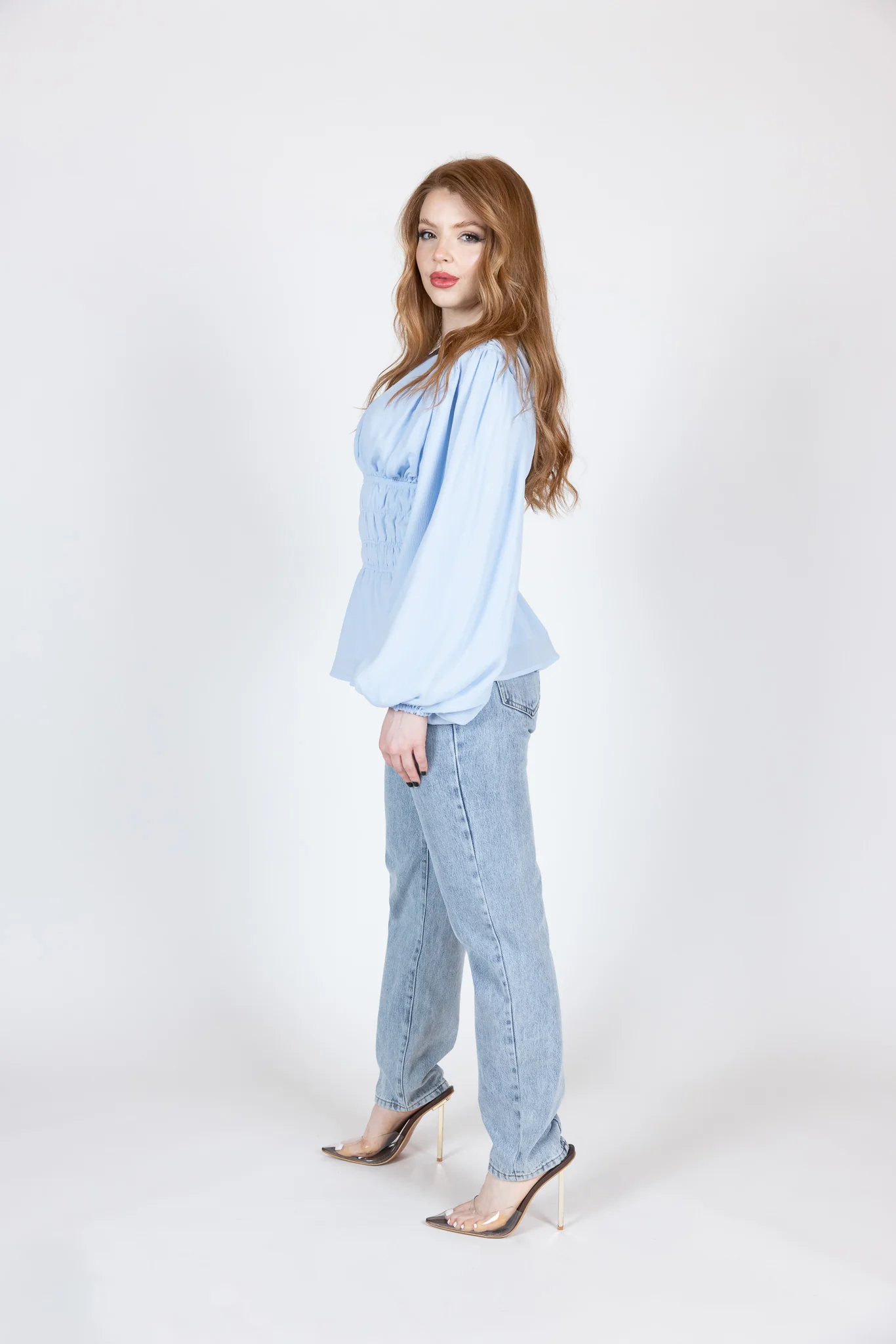 Rae Waist Detailed Blouse - Image 3