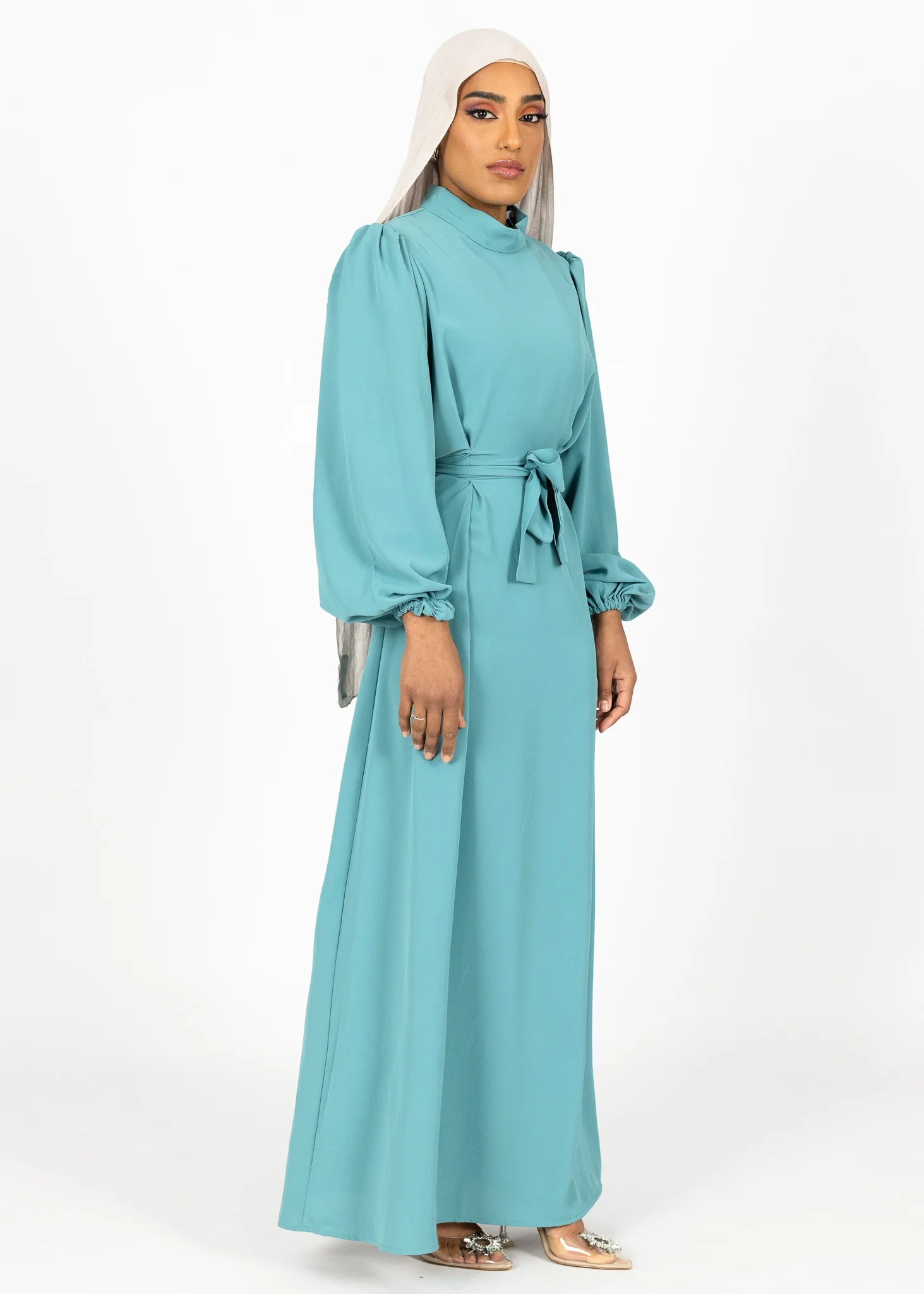 Ratana Tie Waist Maxi Dress - Image 3