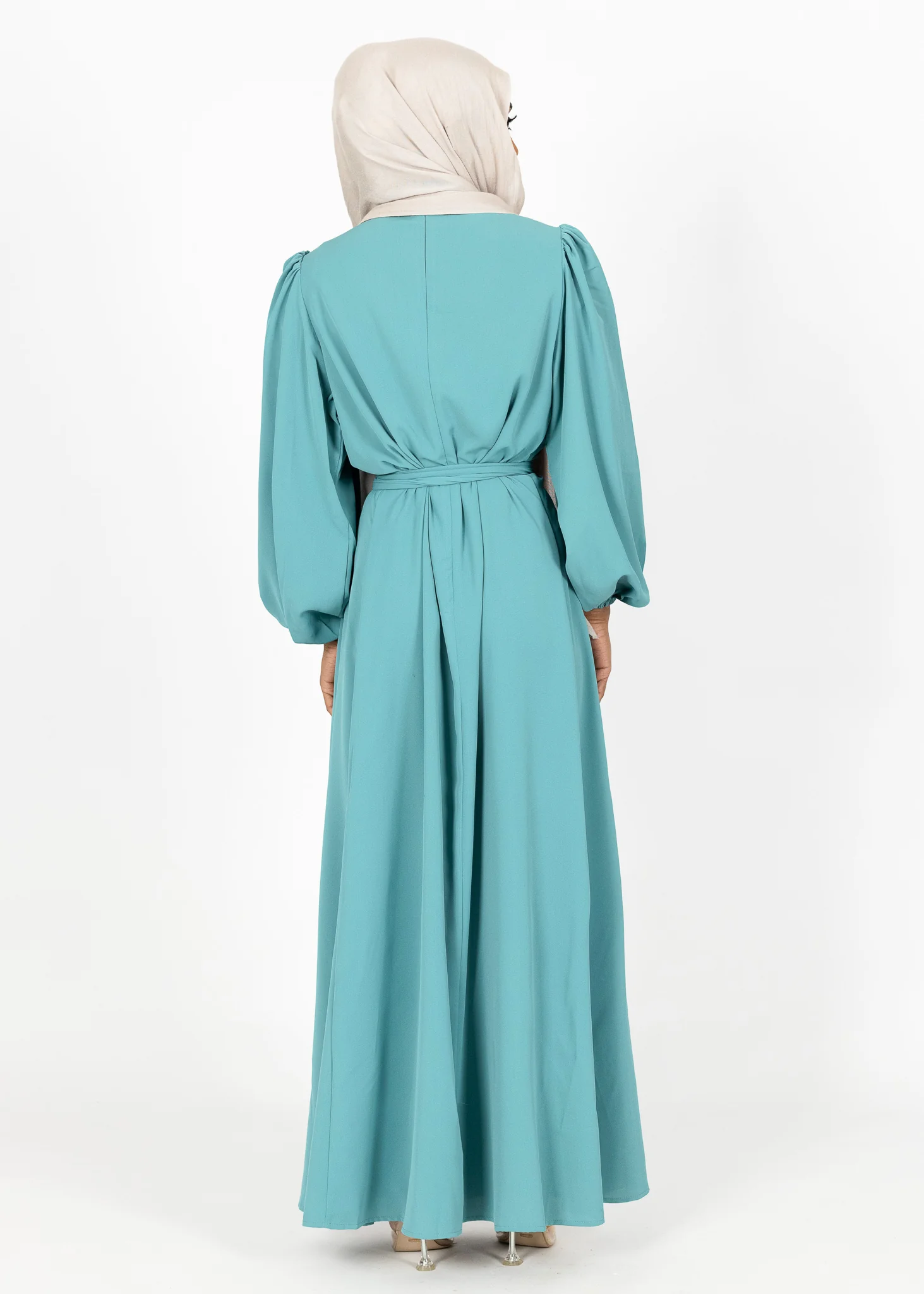 Ratana Tie Waist Maxi Dress - Image 4