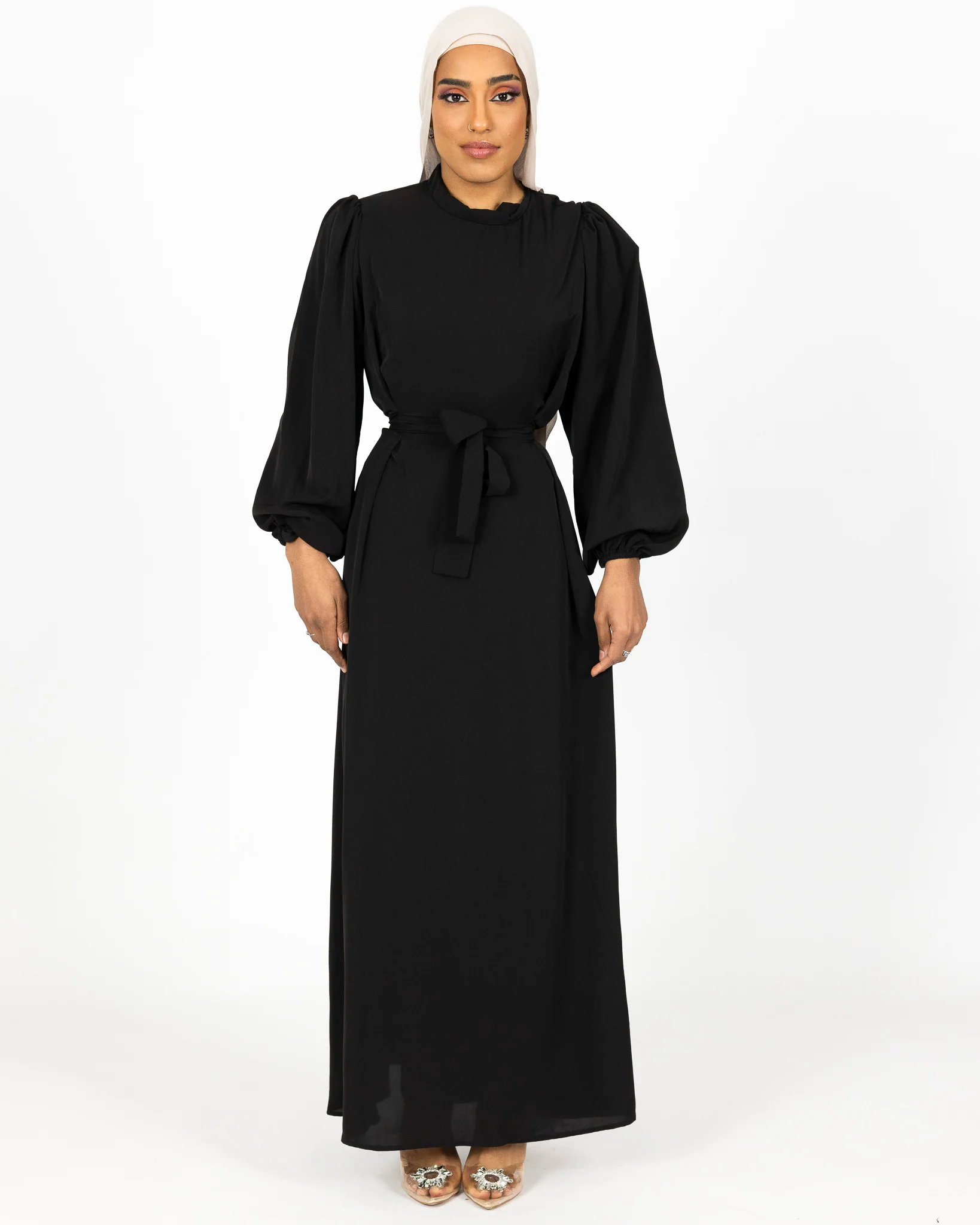 Ratana Tie Waist Maxi Dress - Image 6