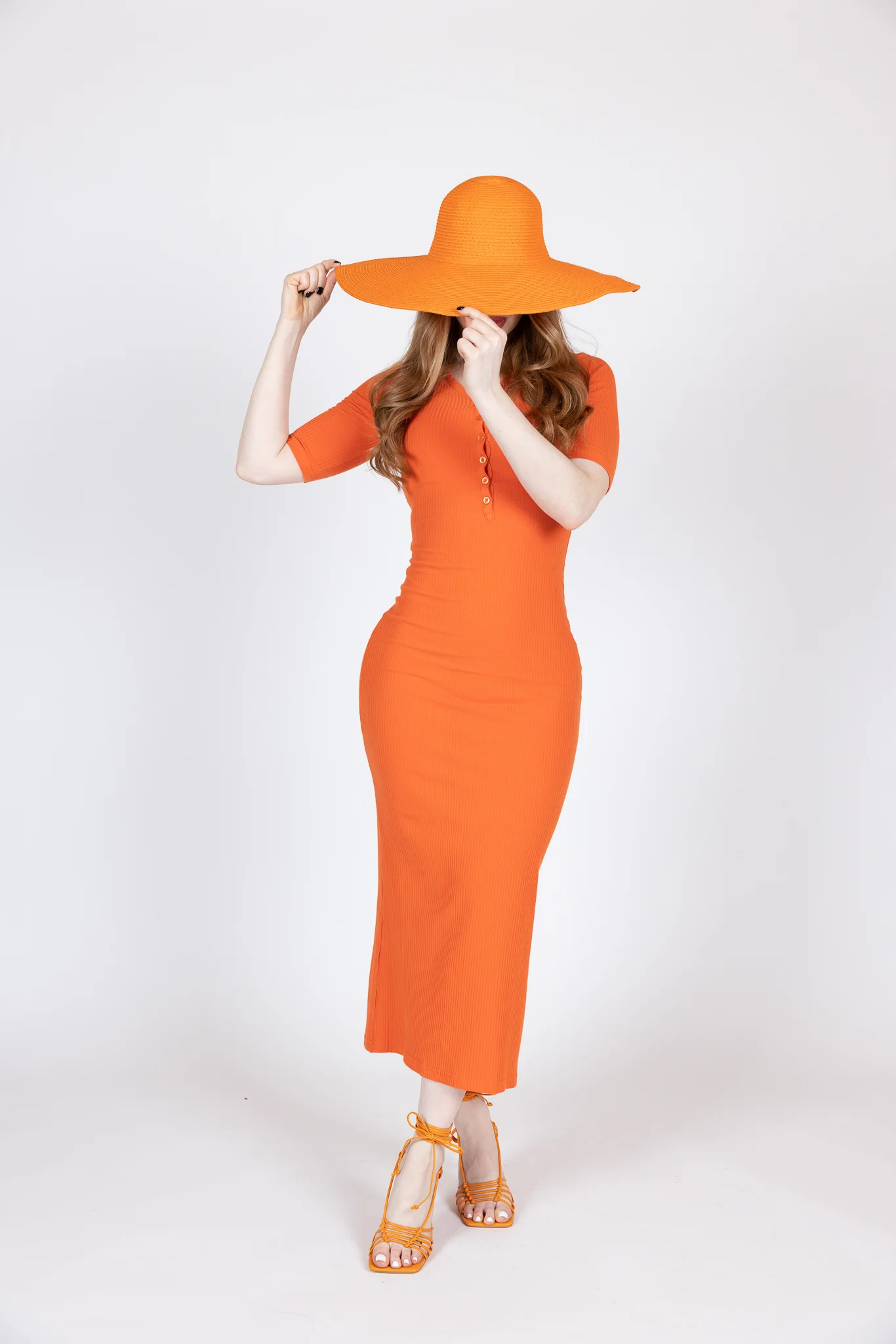 Reya Ribbed Body Dress - Image 7