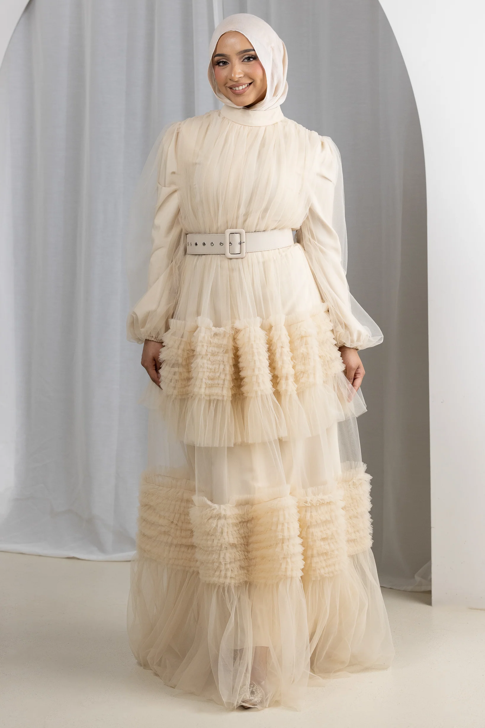 Rhythmic Tulle Dress - Image 17